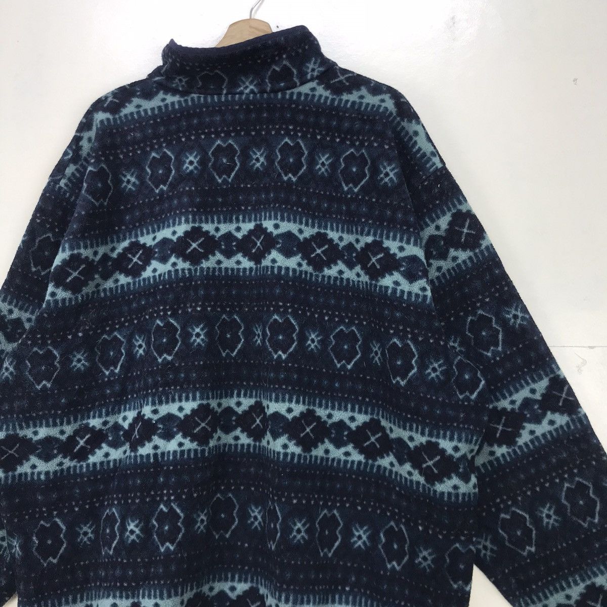 L.L. Bean L.L. Bean Paisley Style Fleece Jacket Size US XL / EU 56 / 4 - 17 Thumbnail
