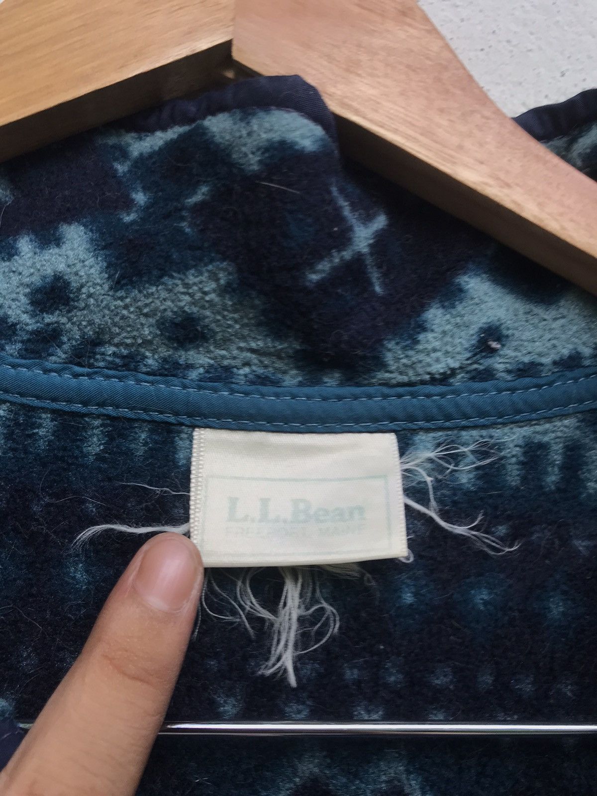 L.L. Bean L.L. Bean Paisley Style Fleece Jacket Size US XL / EU 56 / 4 - 8 Thumbnail