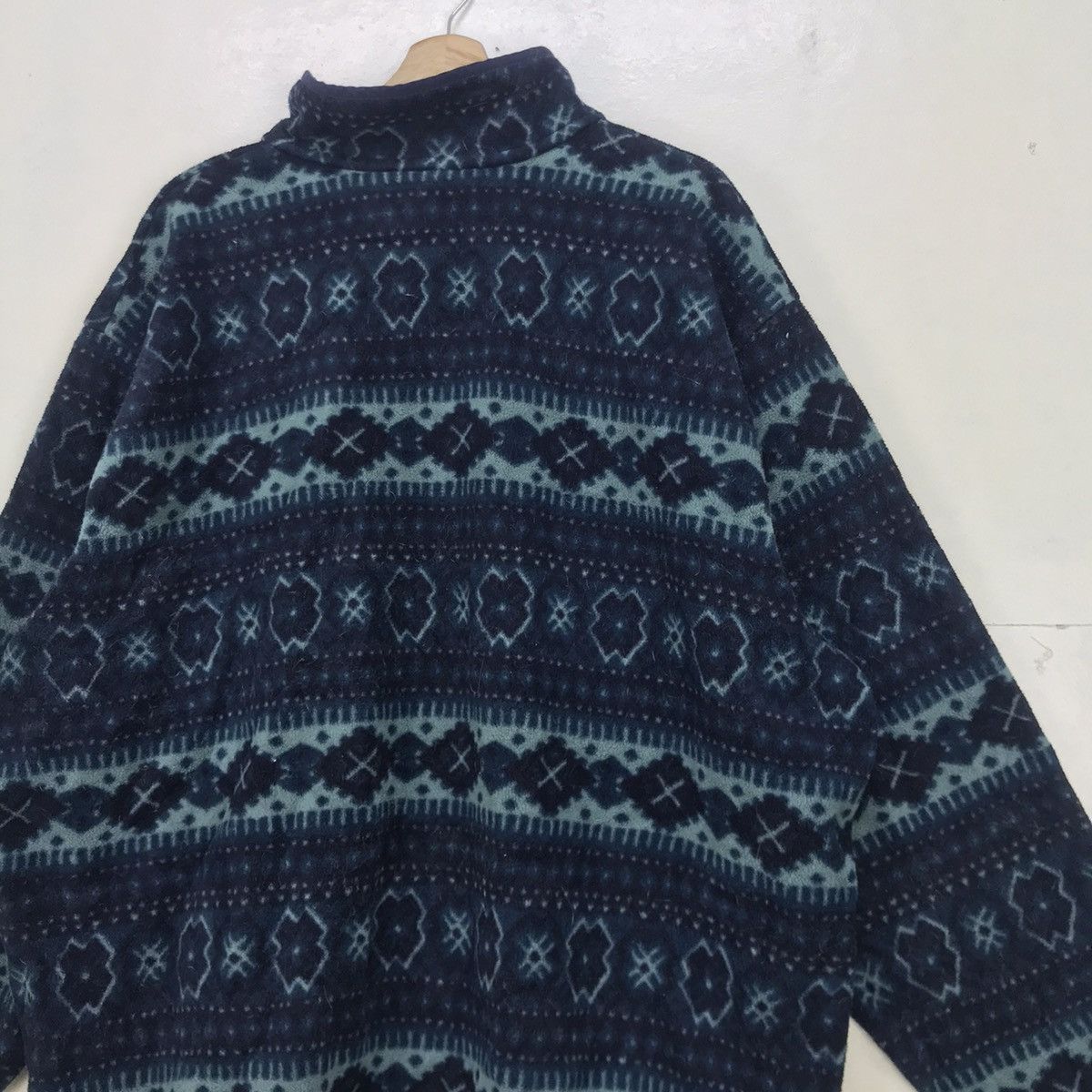 L.L. Bean L.L. Bean Paisley Style Fleece Jacket Size US XL / EU 56 / 4 - 16 Thumbnail