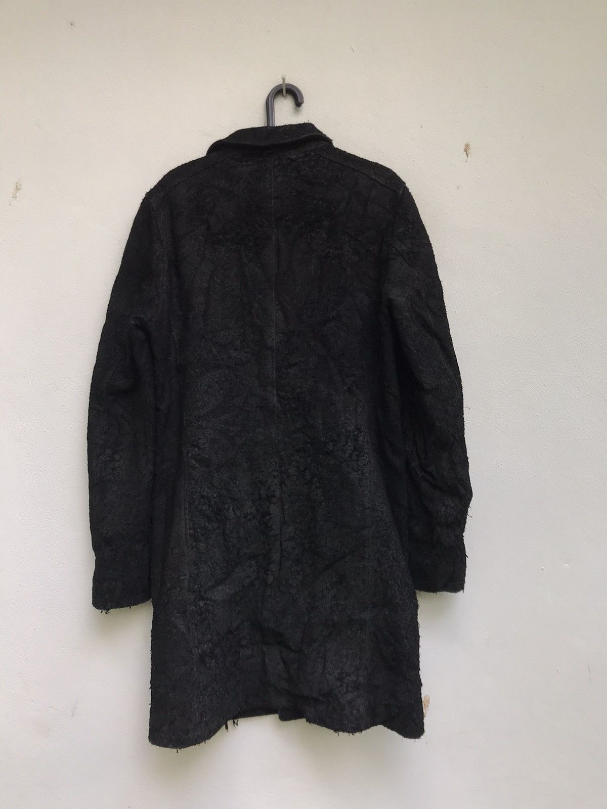 RIPVANWINKLE Rip Van Winkle Distressed Steer Leather Heavy Long Coat Size US S / EU 44-46 / 1 - 4 Thumbnail