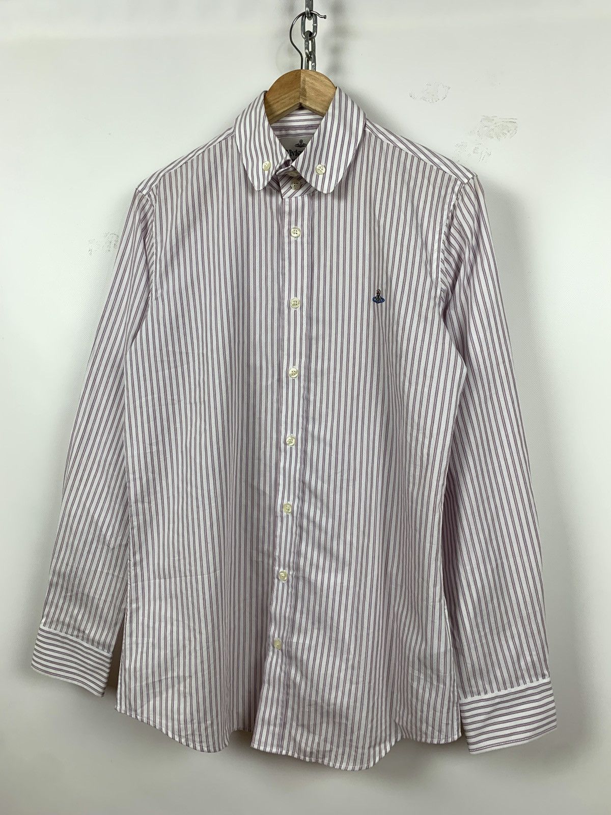 Vivienne Westwood Vivienne Westwood Striped Long Sleeve Button Up Shirt Size US S / EU 44-46 / 1 - 9 Thumbnail