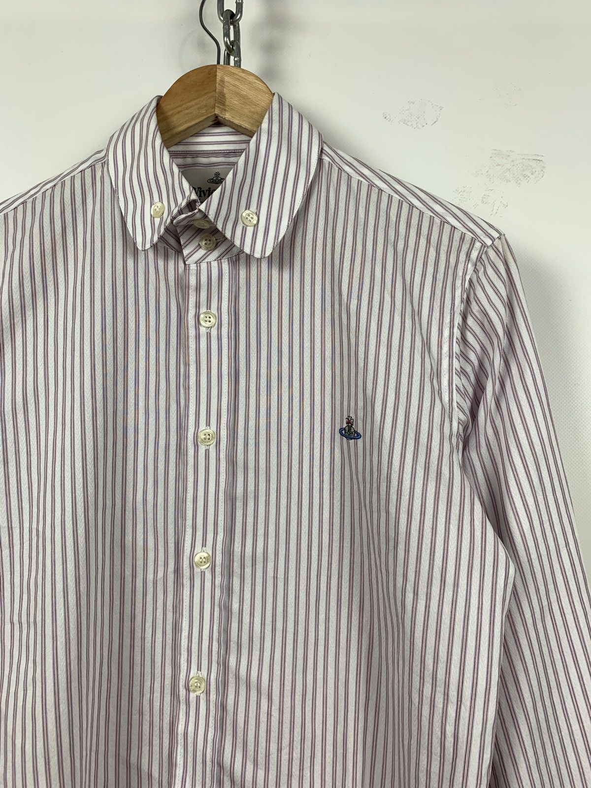 Vivienne Westwood Vivienne Westwood Striped Long Sleeve Button Up Shirt Size US S / EU 44-46 / 1 - 3 Thumbnail