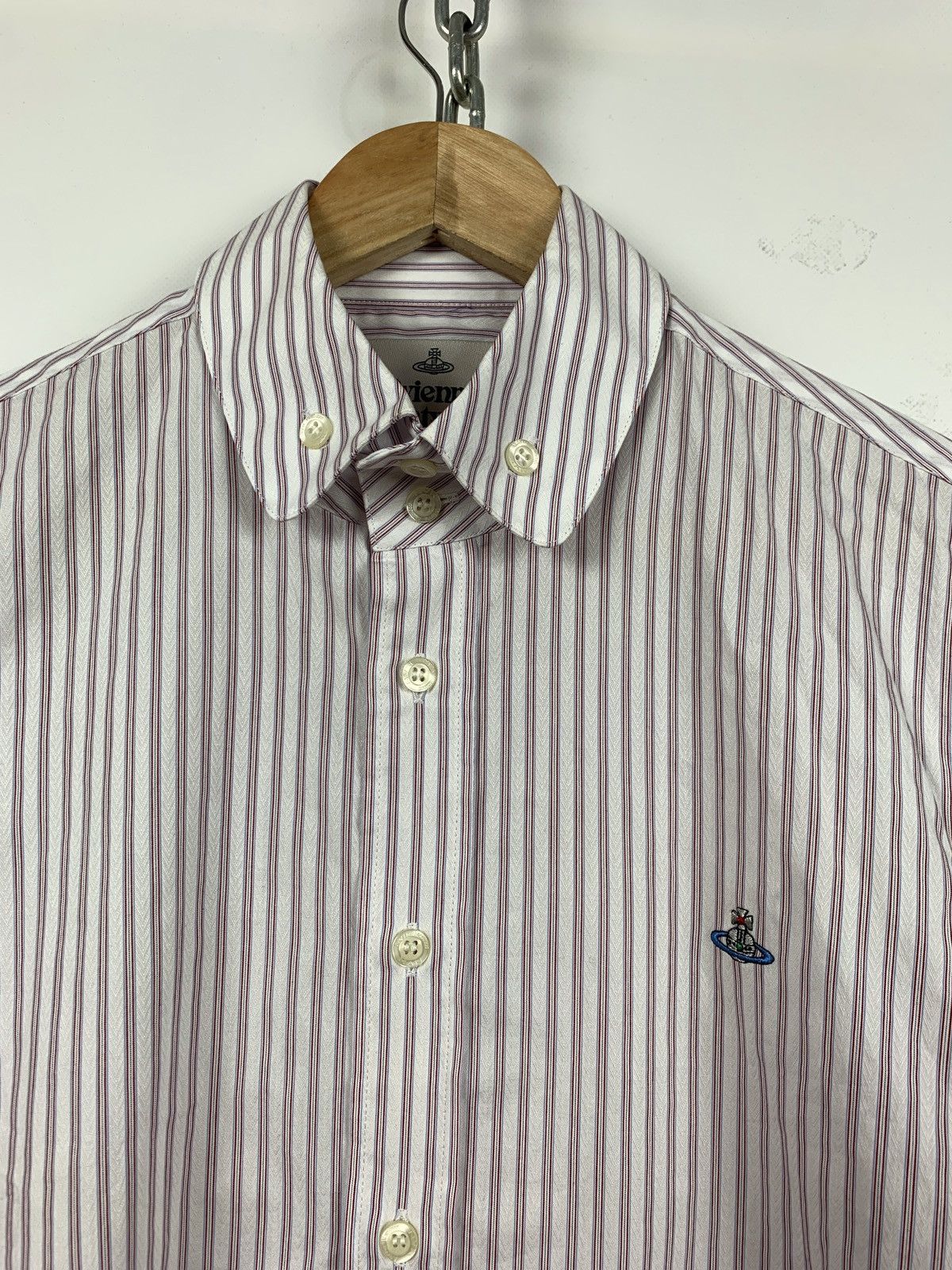 Vivienne Westwood Vivienne Westwood Striped Long Sleeve Button Up Shirt Size US S / EU 44-46 / 1 - 5 Thumbnail