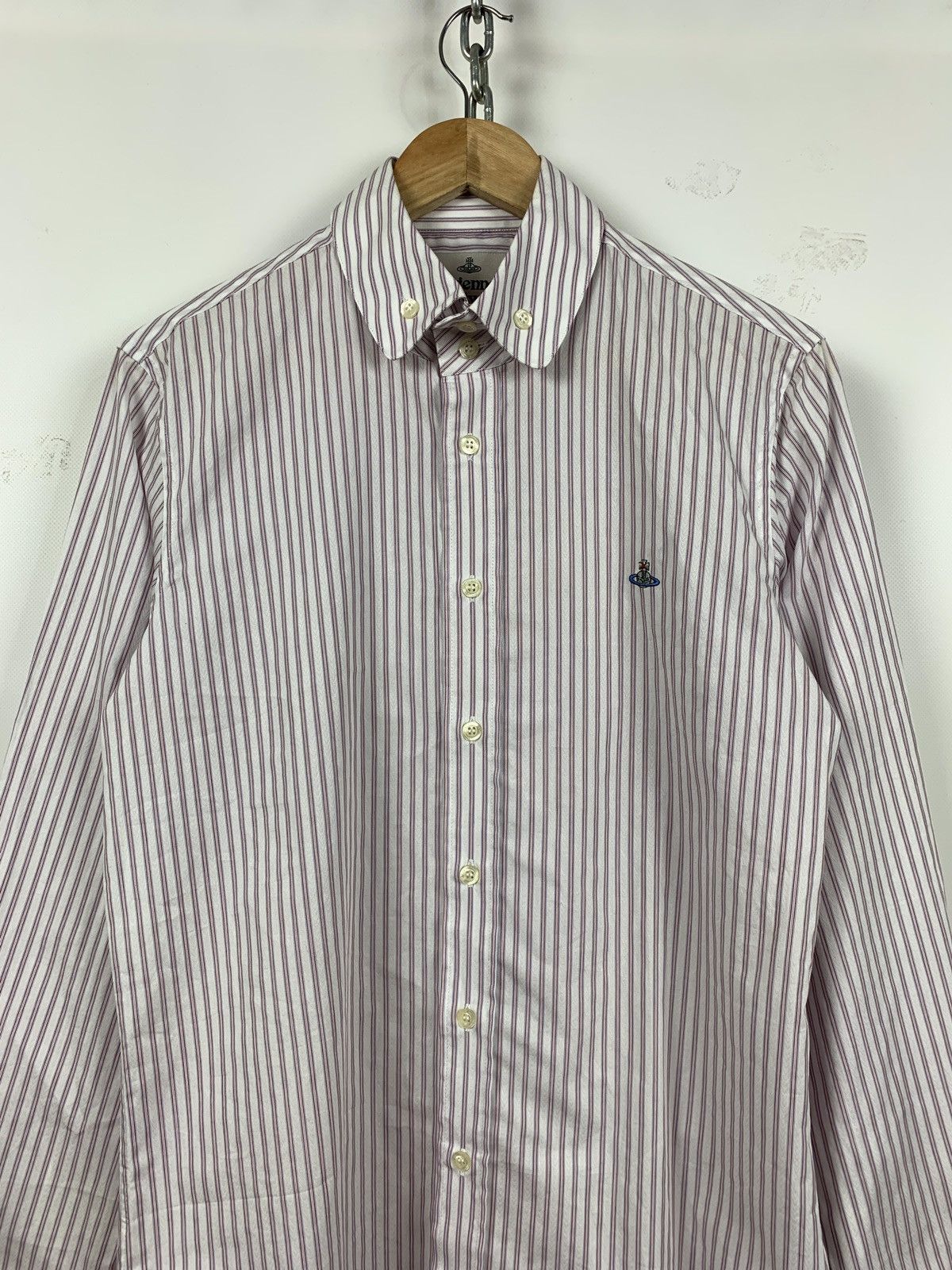 Vivienne Westwood Vivienne Westwood Striped Long Sleeve Button Up Shirt Size US S / EU 44-46 / 1 - 2 Thumbnail