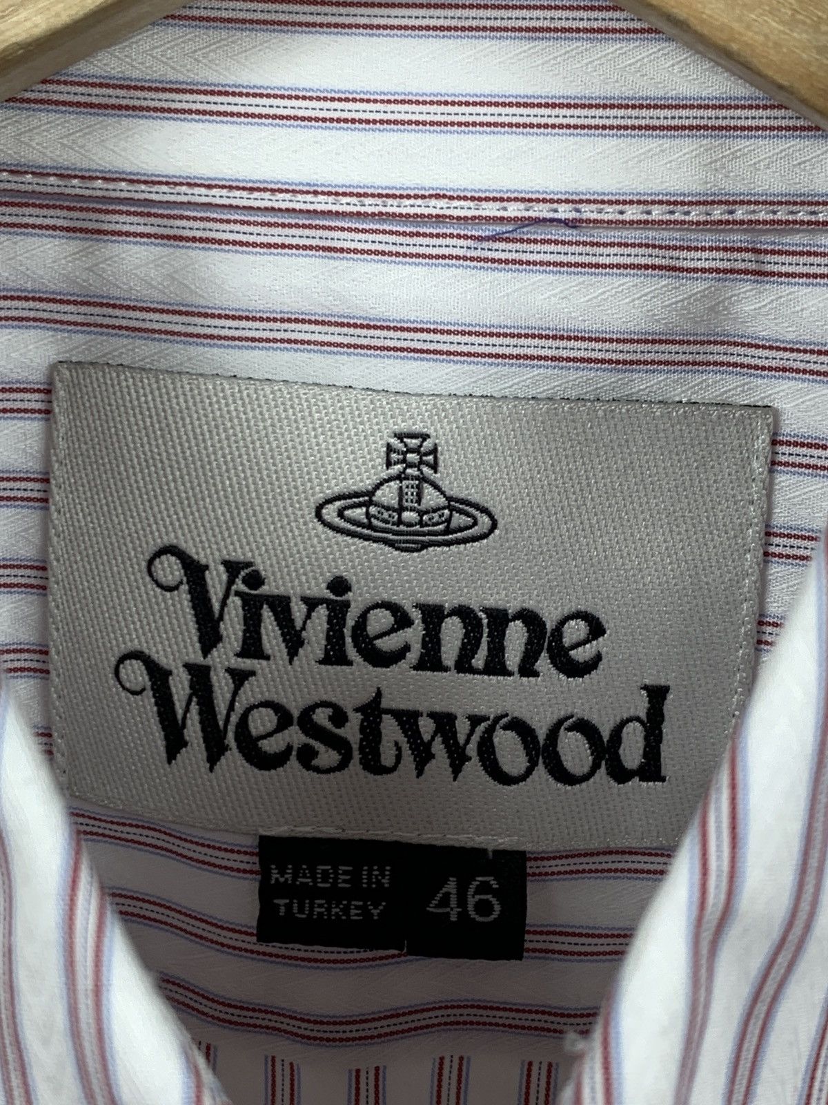 Vivienne Westwood Vivienne Westwood Striped Long Sleeve Button Up Shirt Size US S / EU 44-46 / 1 - 17 Thumbnail