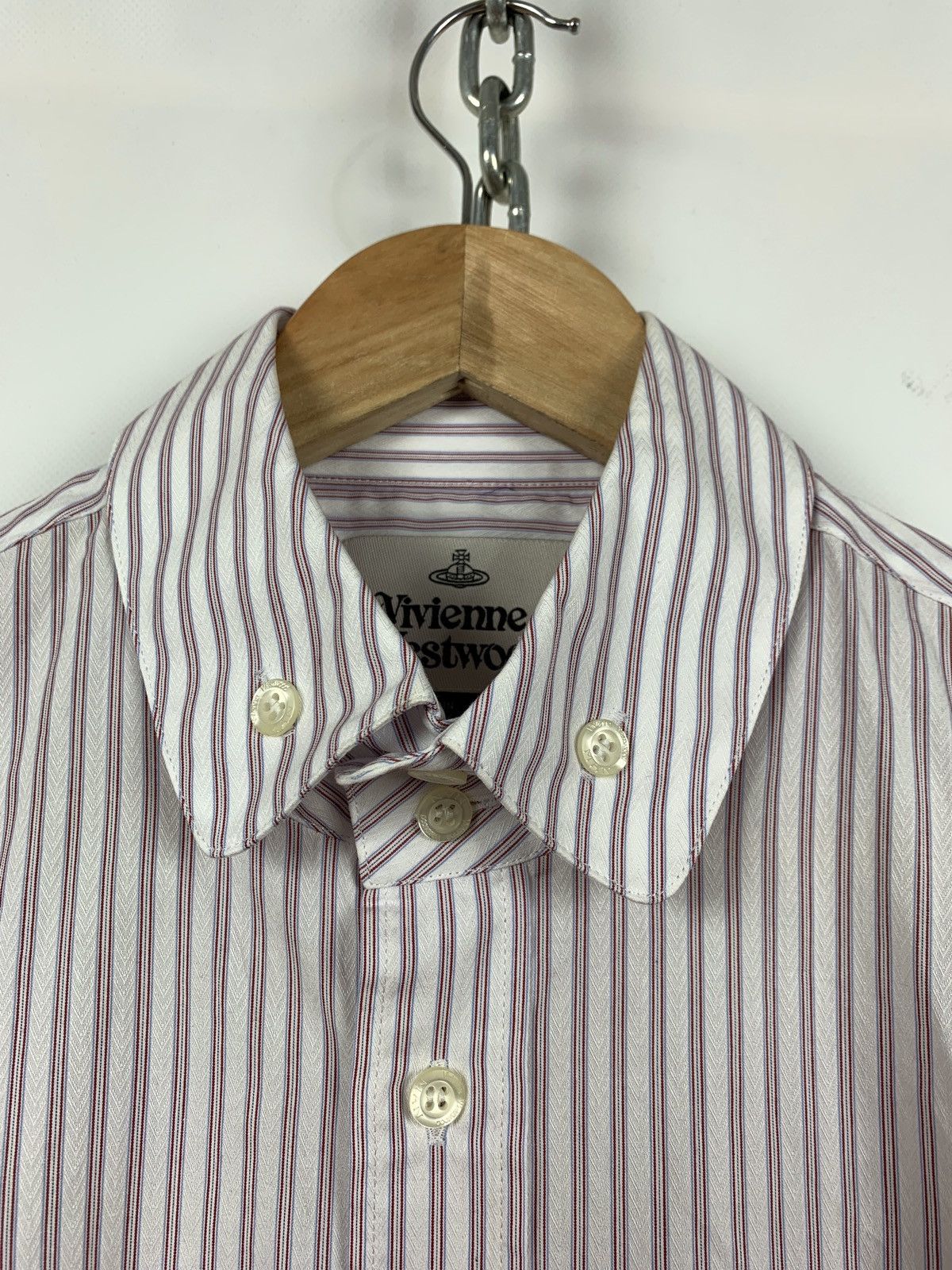 Vivienne Westwood Vivienne Westwood Striped Long Sleeve Button Up Shirt Size US S / EU 44-46 / 1 - 6 Thumbnail