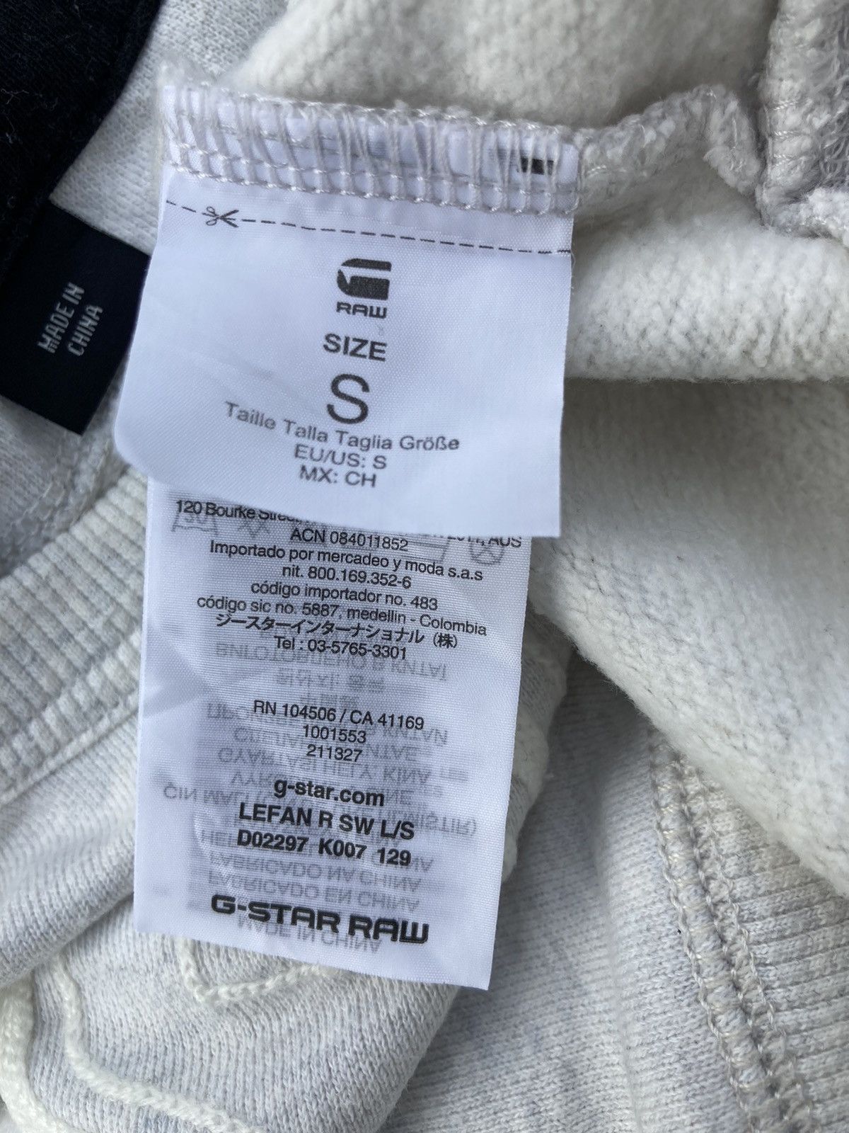 G-Star G STAR RAW SWEATSHIRT Size US S / EU 44-46 / 1 - 7 Thumbnail
