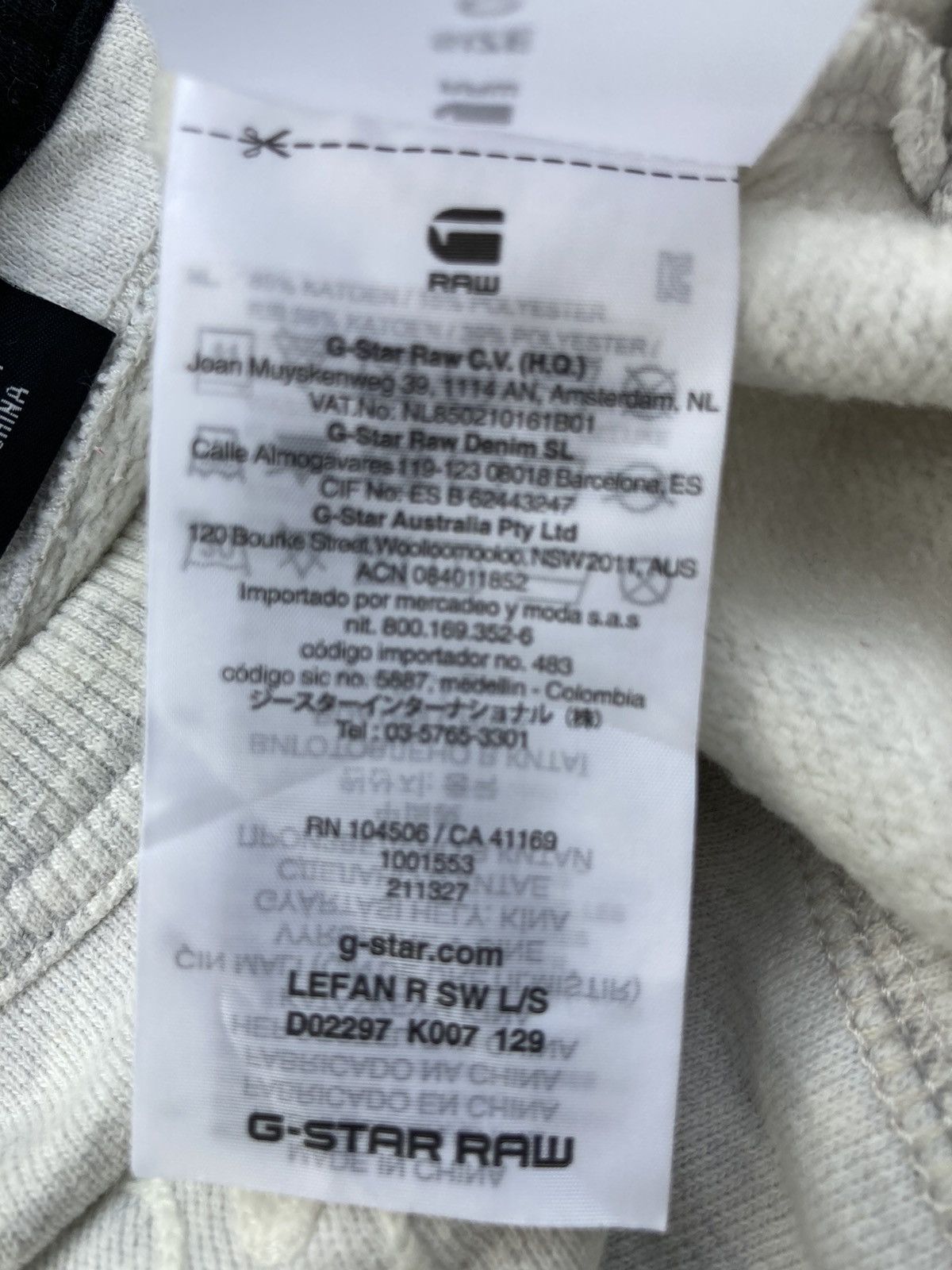 G-Star G STAR RAW SWEATSHIRT Size US S / EU 44-46 / 1 - 8 Thumbnail