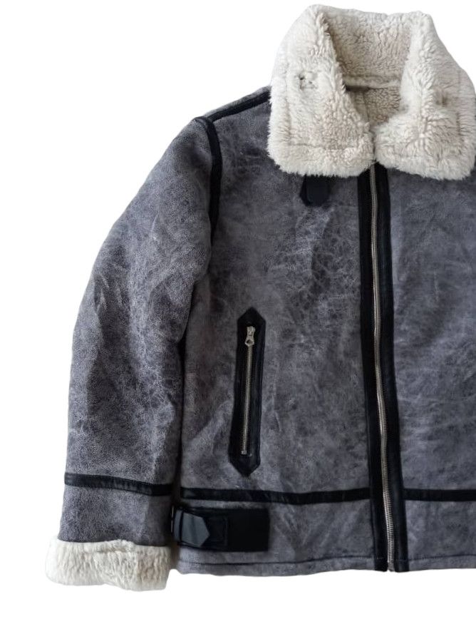 Zara Zara B-3 Shearling Jacket Size US L / EU 52-54 / 3 - 12 Thumbnail
