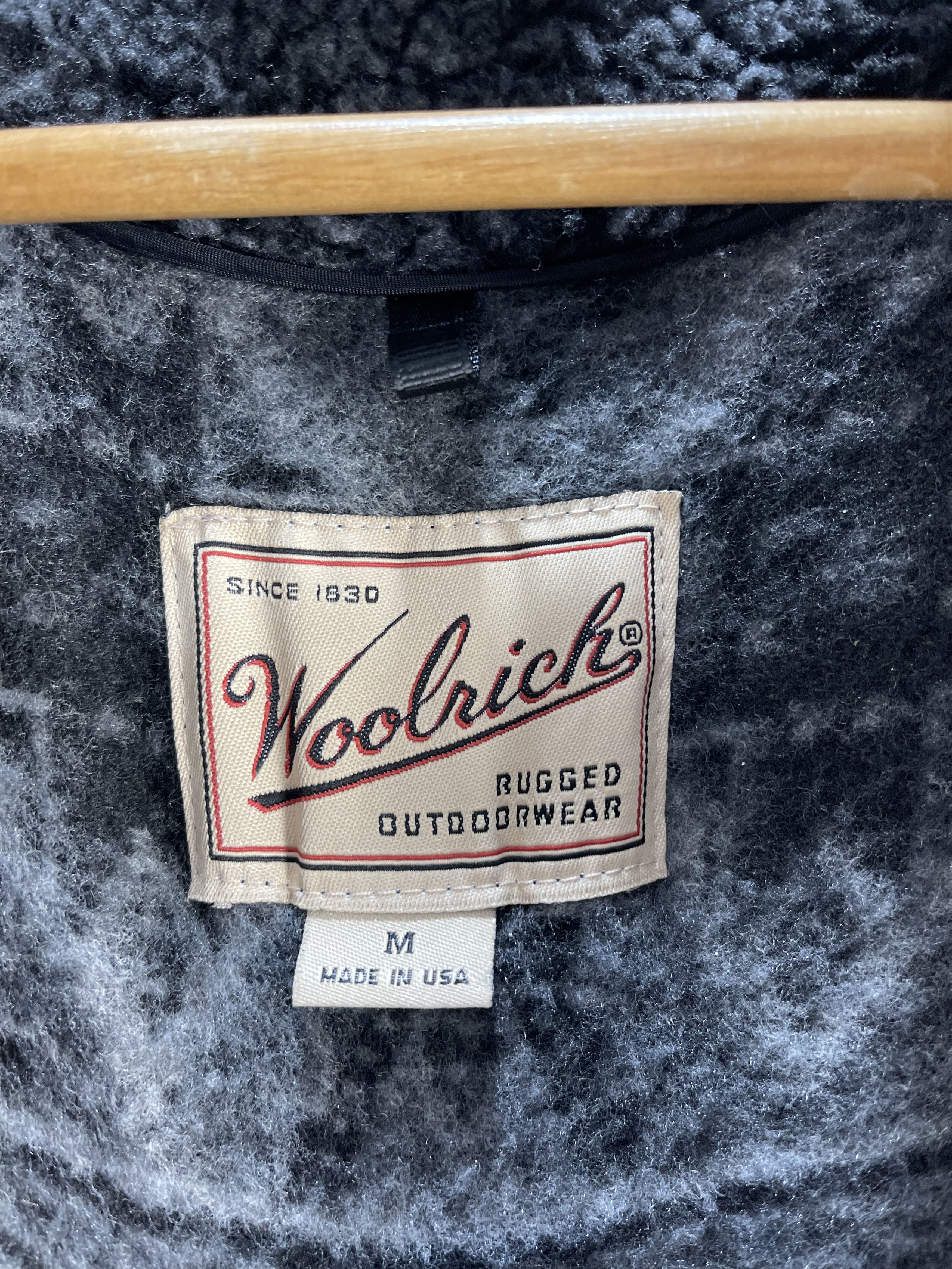 Woolrich Woolen Mills Vintage Woolrich Rugged Outdoor Fleece Jacket Size US M / EU 48-50 / 2 - 9 Thumbnail
