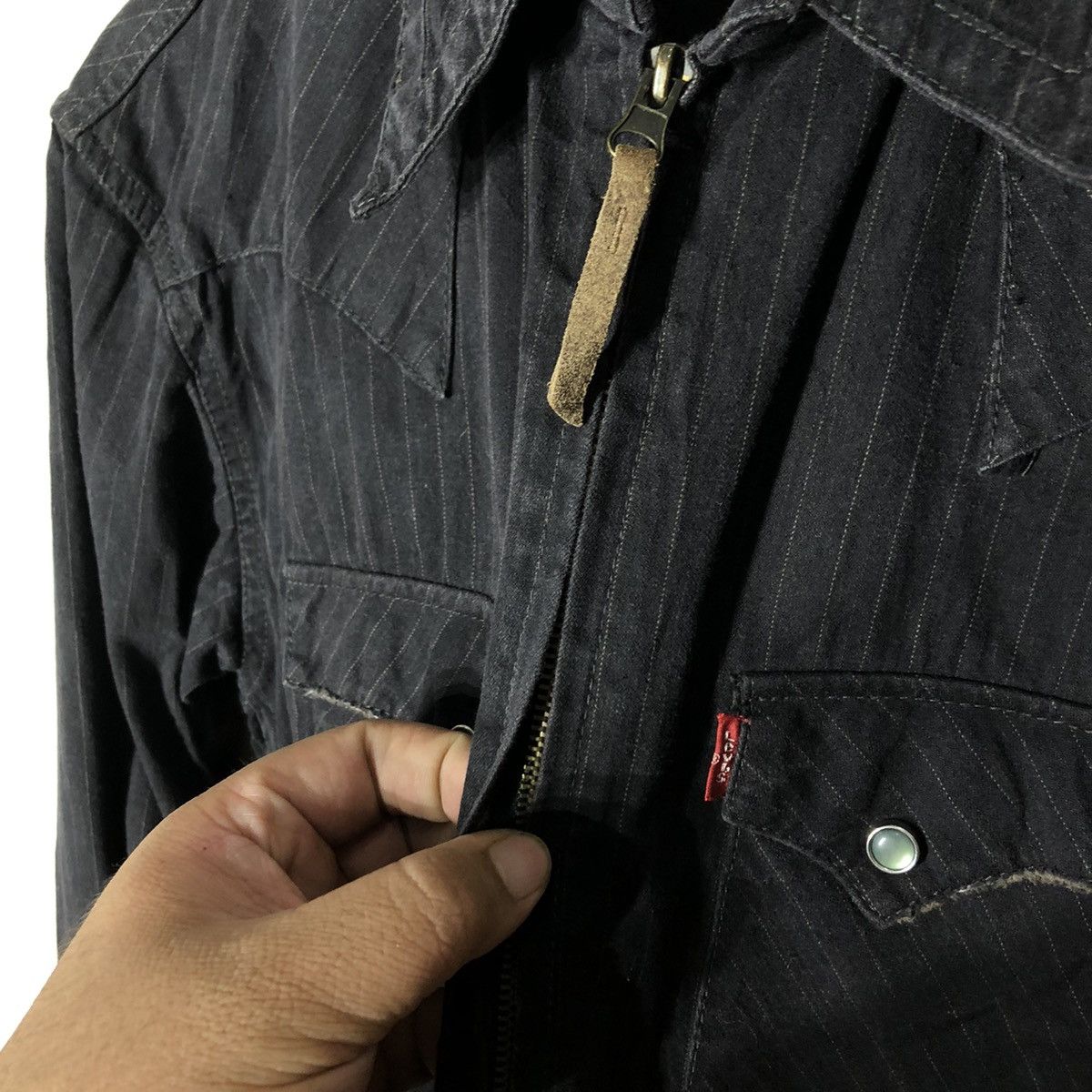 Levi's Vintage Levi's Zipper Jacket Size US L / EU 52-54 / 3 - 5 Thumbnail