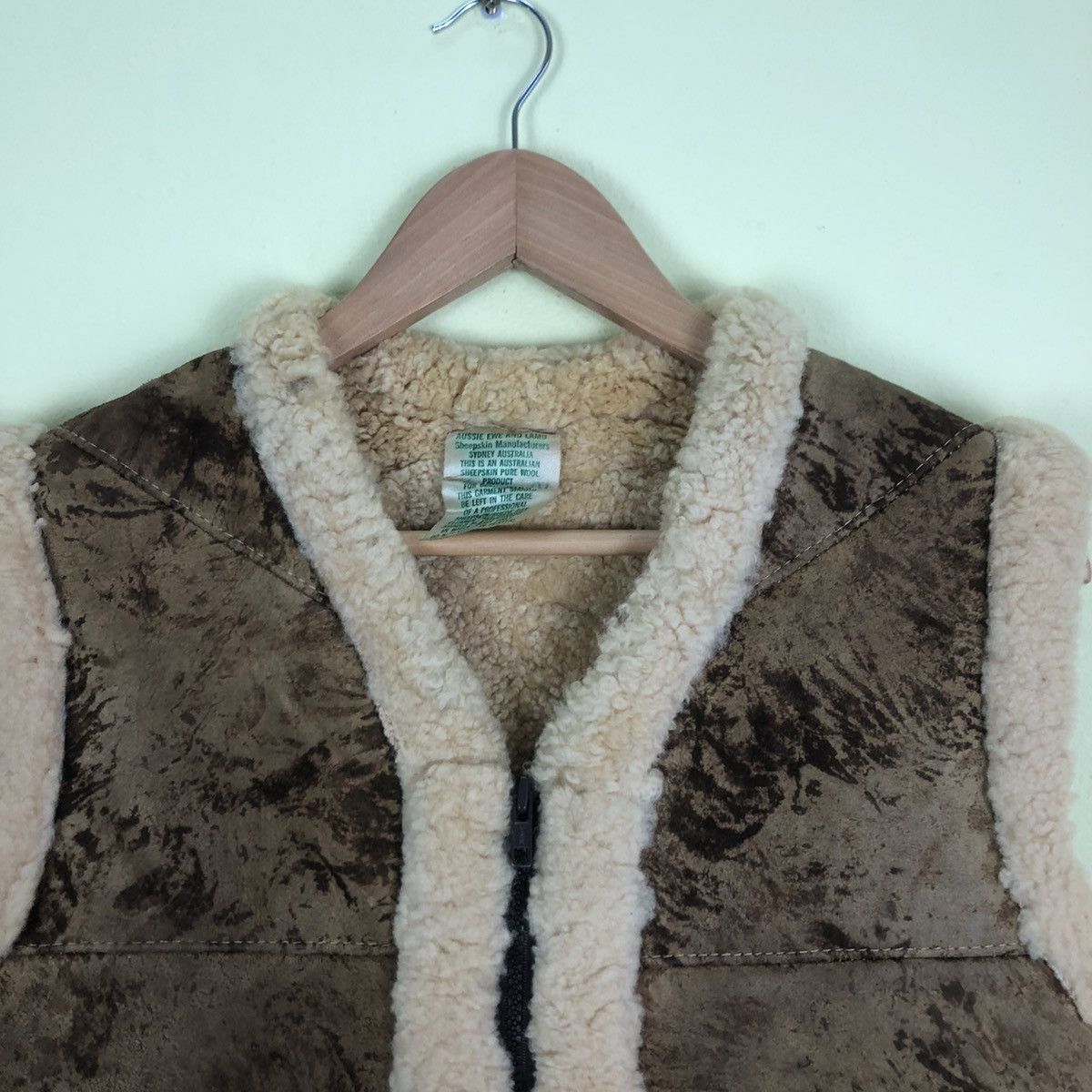Vintage Vintage Sleeveless Vest Mink Fur B-3 Design Size US S / EU 44-46 / 1 - 3 Thumbnail