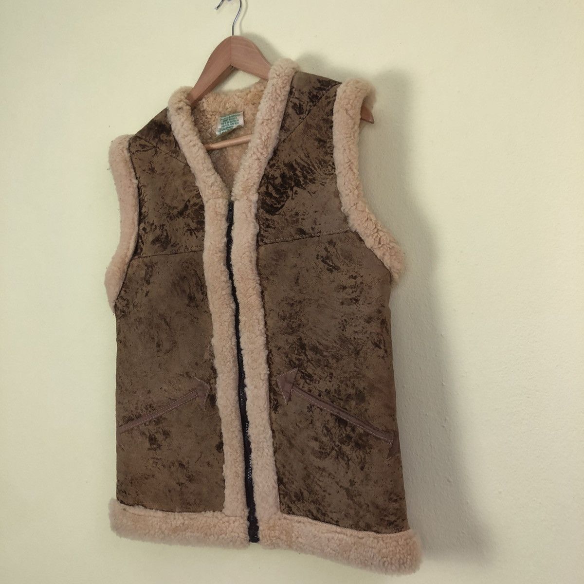 Vintage Vintage Sleeveless Vest Mink Fur B-3 Design Size US S / EU 44-46 / 1 - 2 Thumbnail