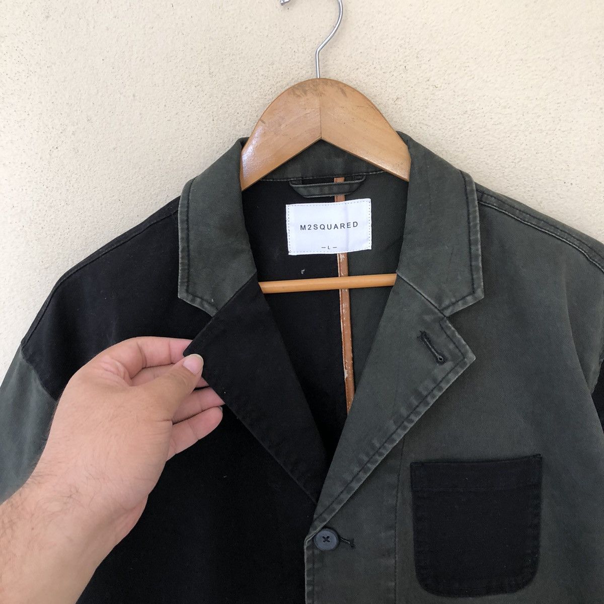 Japanese Brand PATCH WORK MILITARY DESIGN JACKET M2SQUARED Size US L / EU 52-54 / 3 - 5 Thumbnail