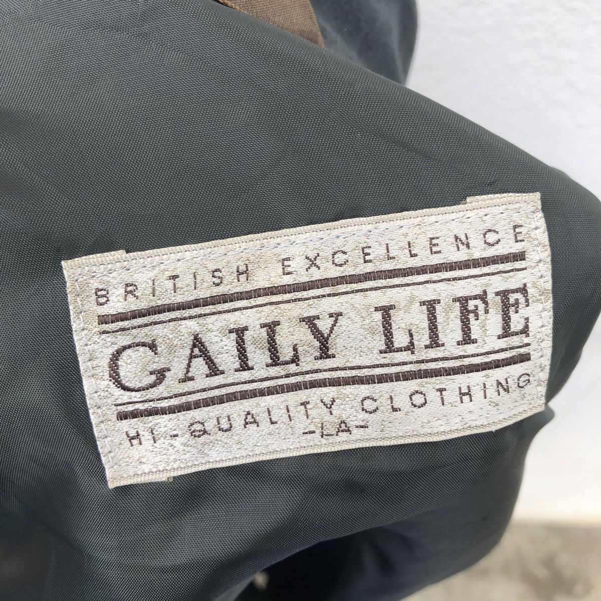 Japanese Brand SOFT LEATHER JACKET BOMBER STYLE GAILY LIFE Size US M / EU 48-50 / 2 - 9 Thumbnail