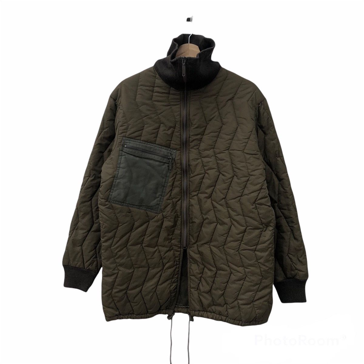 Vintage LIGHTPUFFER DOWN JACKET MILITARY ISSUE COLLECTION GE SPOKEN Size US L / EU 52-54 / 3 - 2 Thumbnail