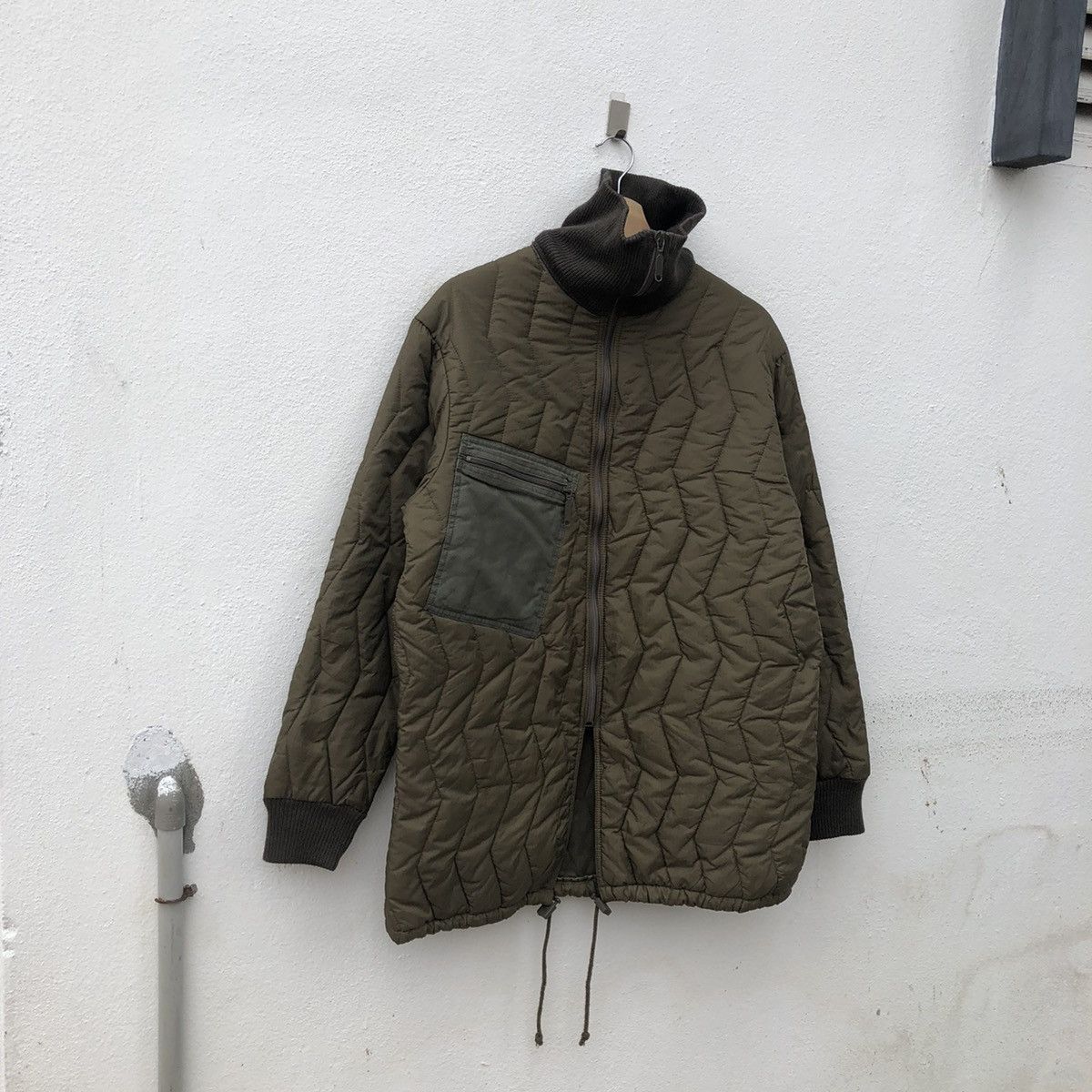 Vintage LIGHTPUFFER DOWN JACKET MILITARY ISSUE COLLECTION GE SPOKEN Size US L / EU 52-54 / 3 - 3 Thumbnail