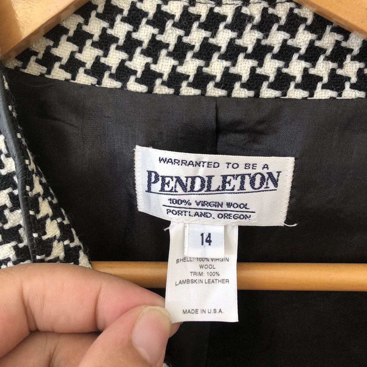 Pendleton ZIPPER JACKET PENDELTON MADE IN USA INSPIRED BY RICK OWENS Size US M / EU 48-50 / 2 - 8 Thumbnail