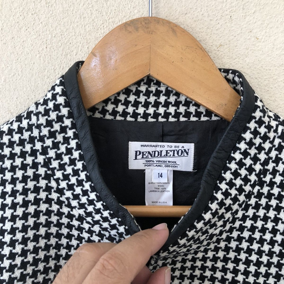 Pendleton ZIPPER JACKET PENDELTON MADE IN USA INSPIRED BY RICK OWENS Size US M / EU 48-50 / 2 - 5 Thumbnail