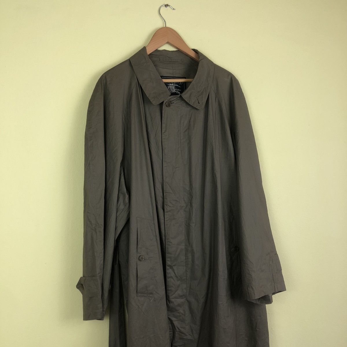 Burberry Vintage Long Light Coat Burberry Army Colours Size US L / EU 52-54 / 3 - 2 Thumbnail