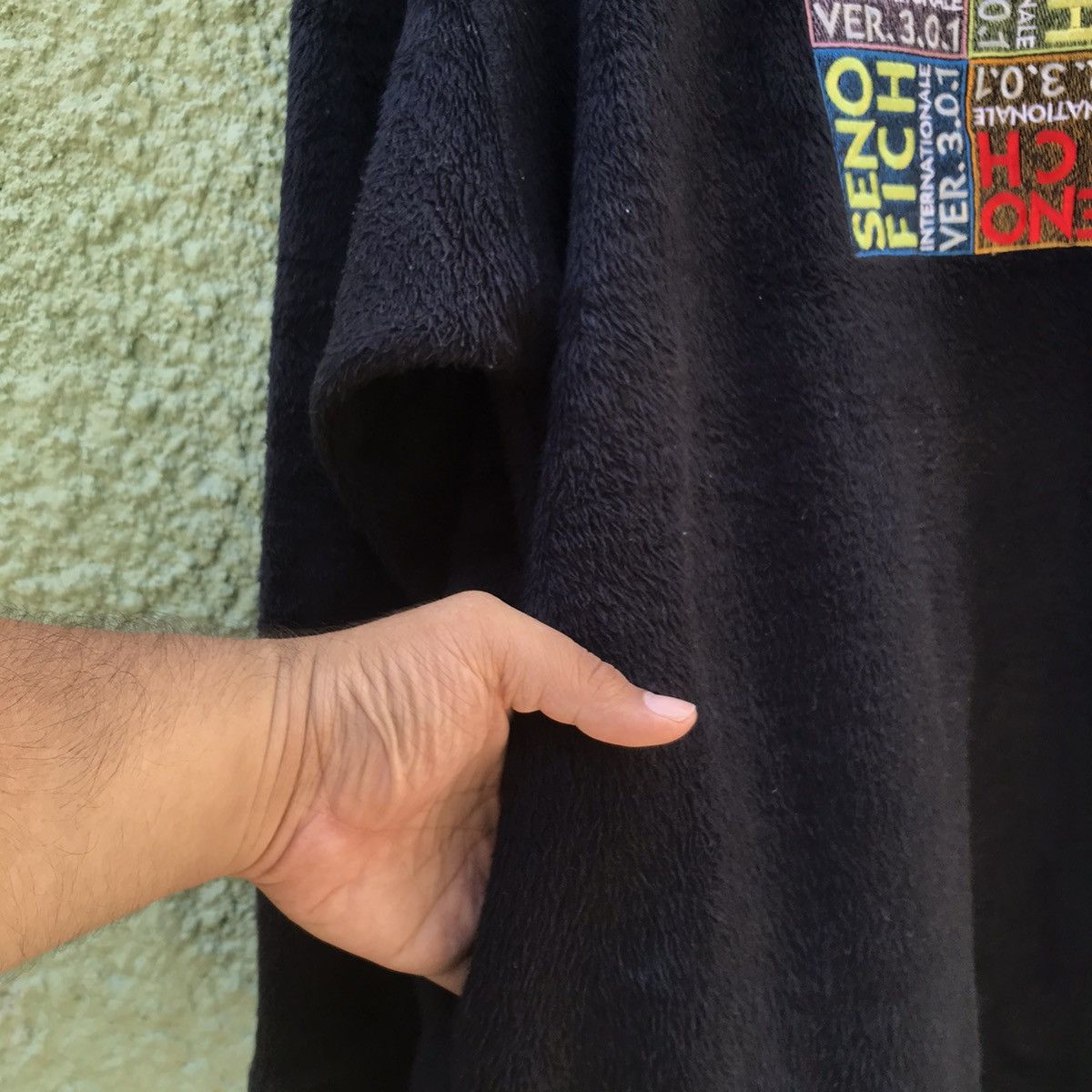 Japanese Brand ❌FINAL DROP❌Seno Fich Sweatshirt Fleece Embroidered Size US L / EU 52-54 / 3 - 4 Thumbnail