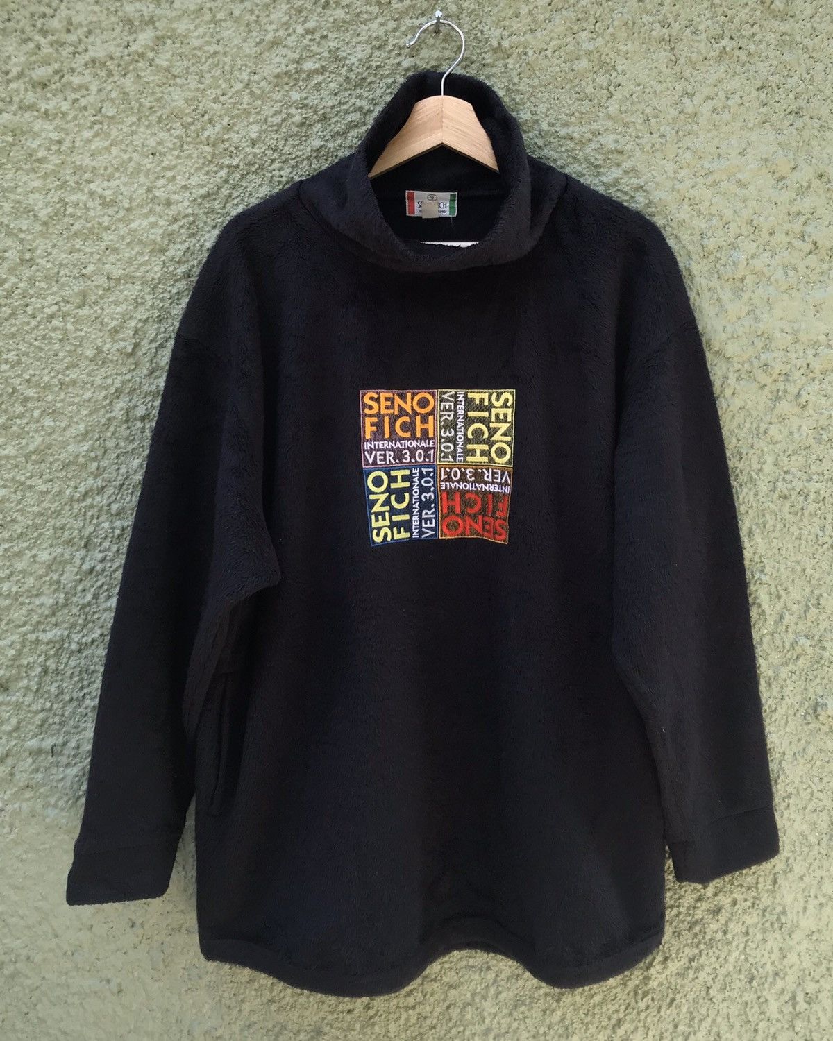 Japanese Brand ❌FINAL DROP❌Seno Fich Sweatshirt Fleece Embroidered Size US L / EU 52-54 / 3 - 1 Thumbnail