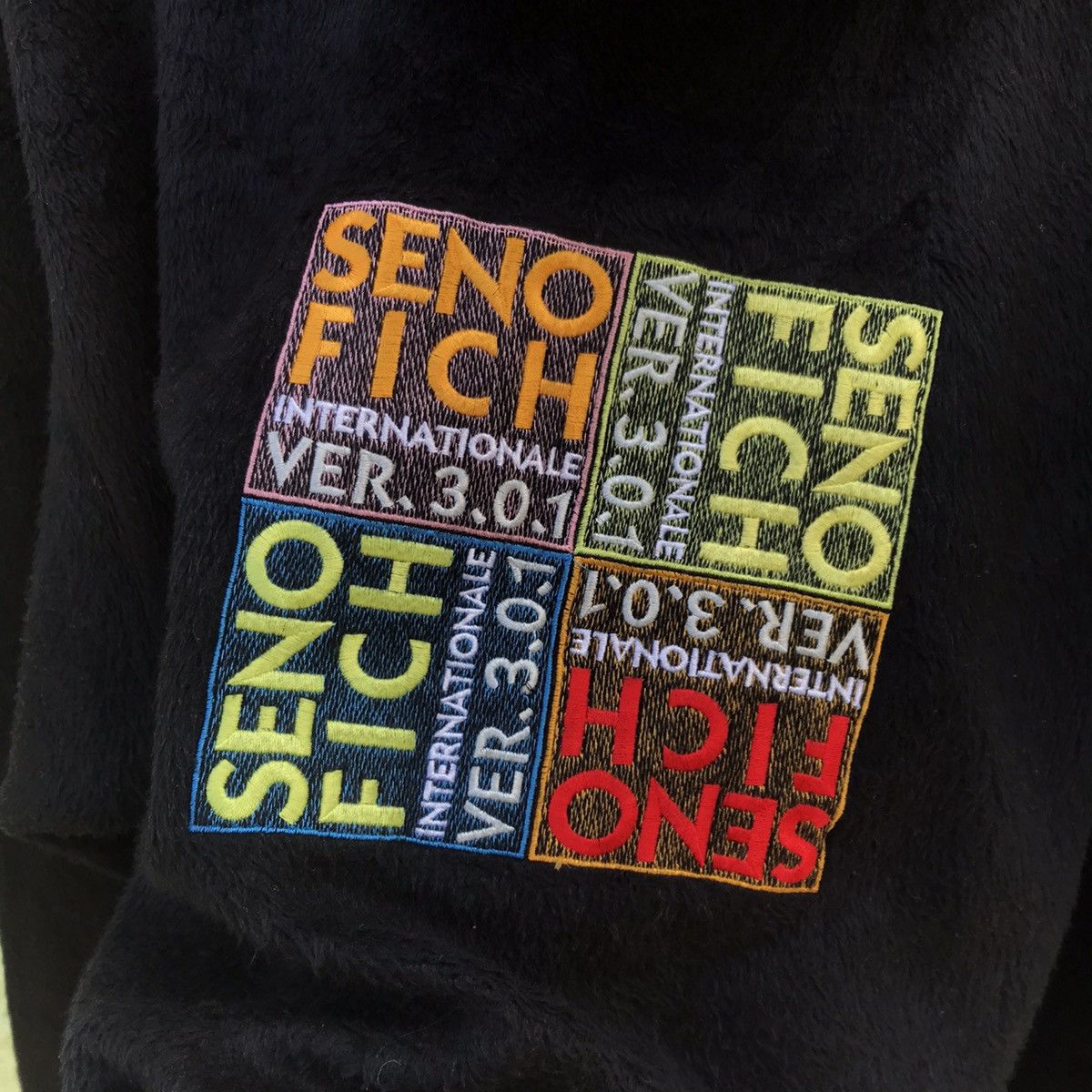 Japanese Brand ❌FINAL DROP❌Seno Fich Sweatshirt Fleece Embroidered Size US L / EU 52-54 / 3 - 3 Thumbnail