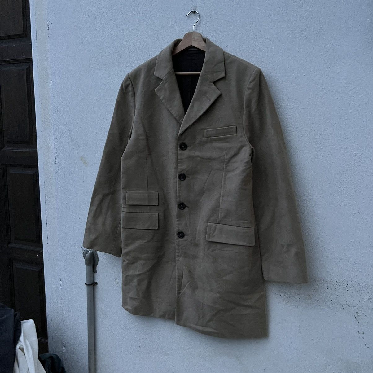Japanese Brand RARE DESIGNER FRENCH CONNECTION LONG JACKET Size US M / EU 48-50 / 2 - 2 Thumbnail