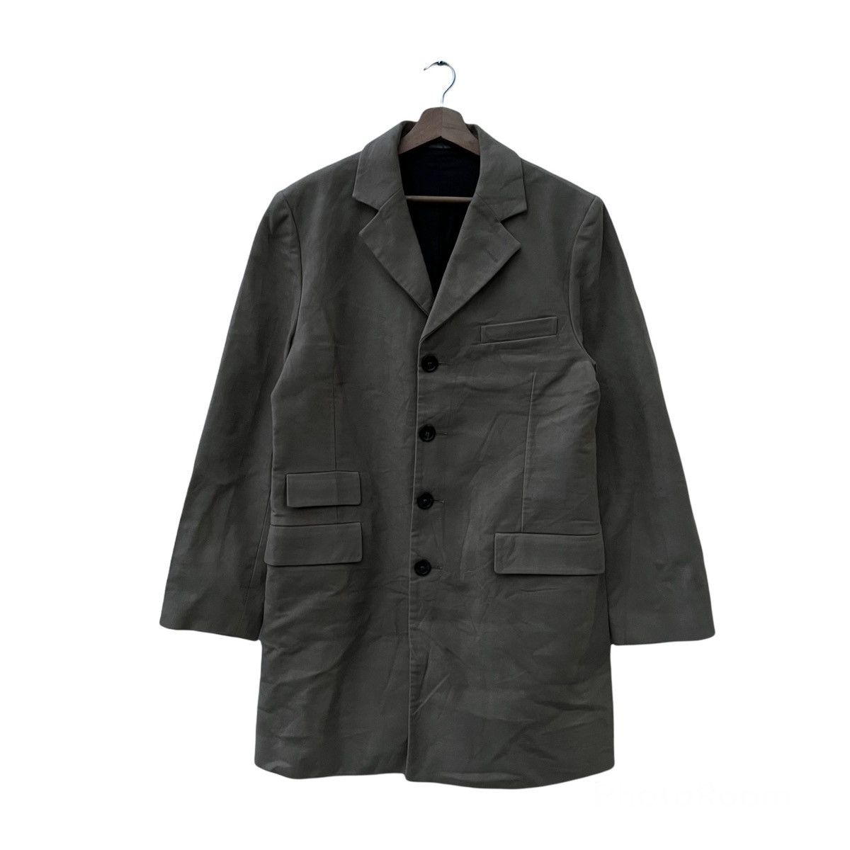 Japanese Brand RARE DESIGNER FRENCH CONNECTION LONG JACKET Size US M / EU 48-50 / 2 - 1 Thumbnail