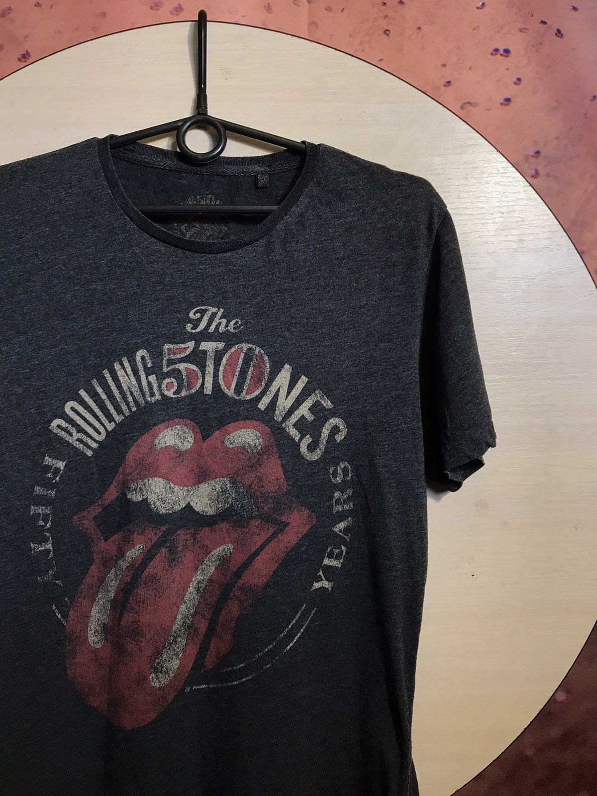 Band Tees × The Rolling Stones × Vintage Vintage The Rolling Stones band rock tee Size US M / EU 48-50 / 2 - 1 Thumbnail