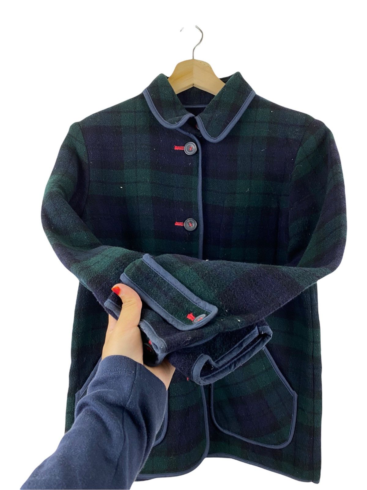 Designer × Woolrich Woolen Mills Woolrich Green tartan jacket Size US M / EU 48-50 / 2 - 6 Thumbnail