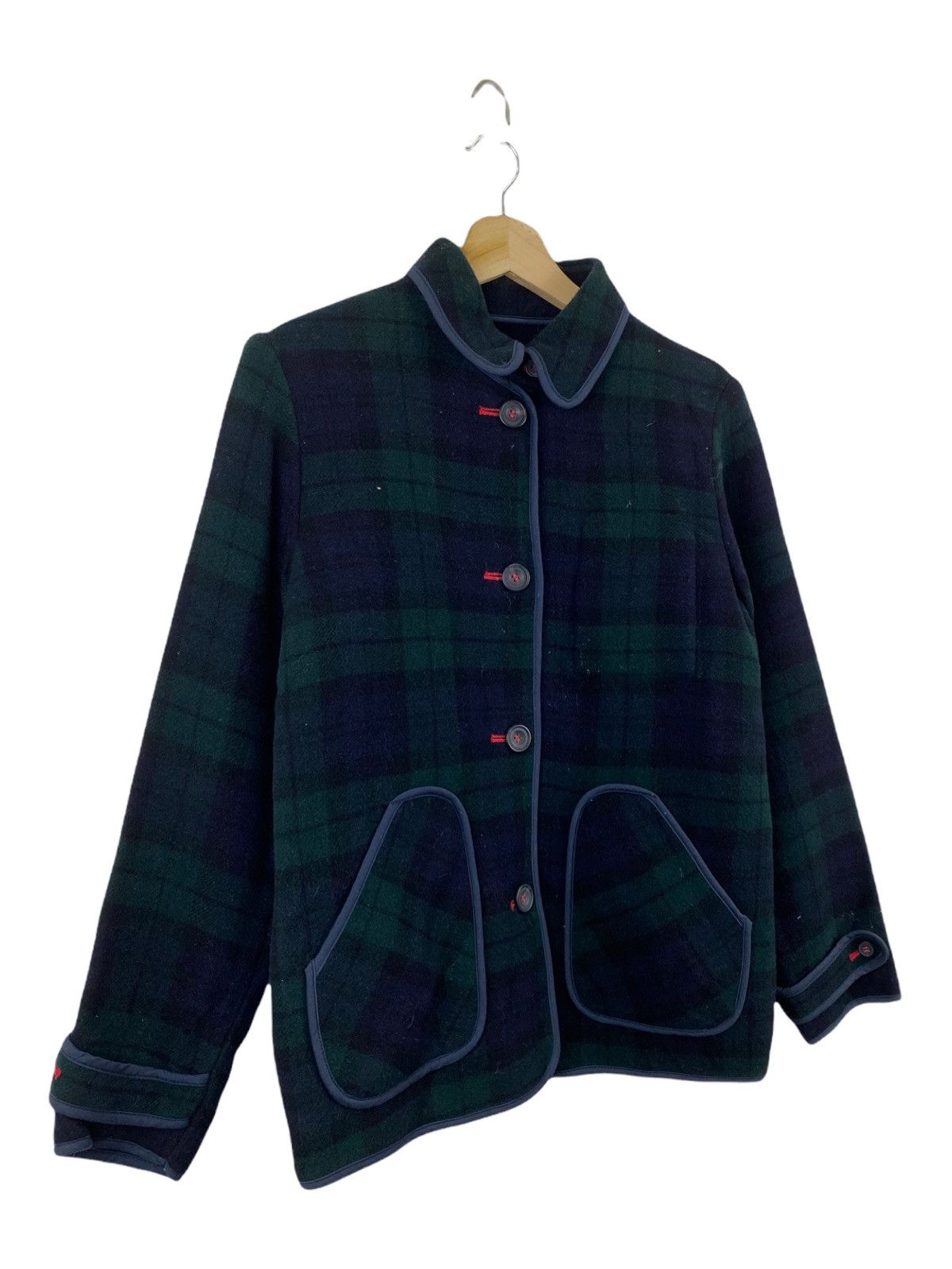 Designer × Woolrich Woolen Mills Woolrich Green tartan jacket Size US M / EU 48-50 / 2 - 2 Thumbnail