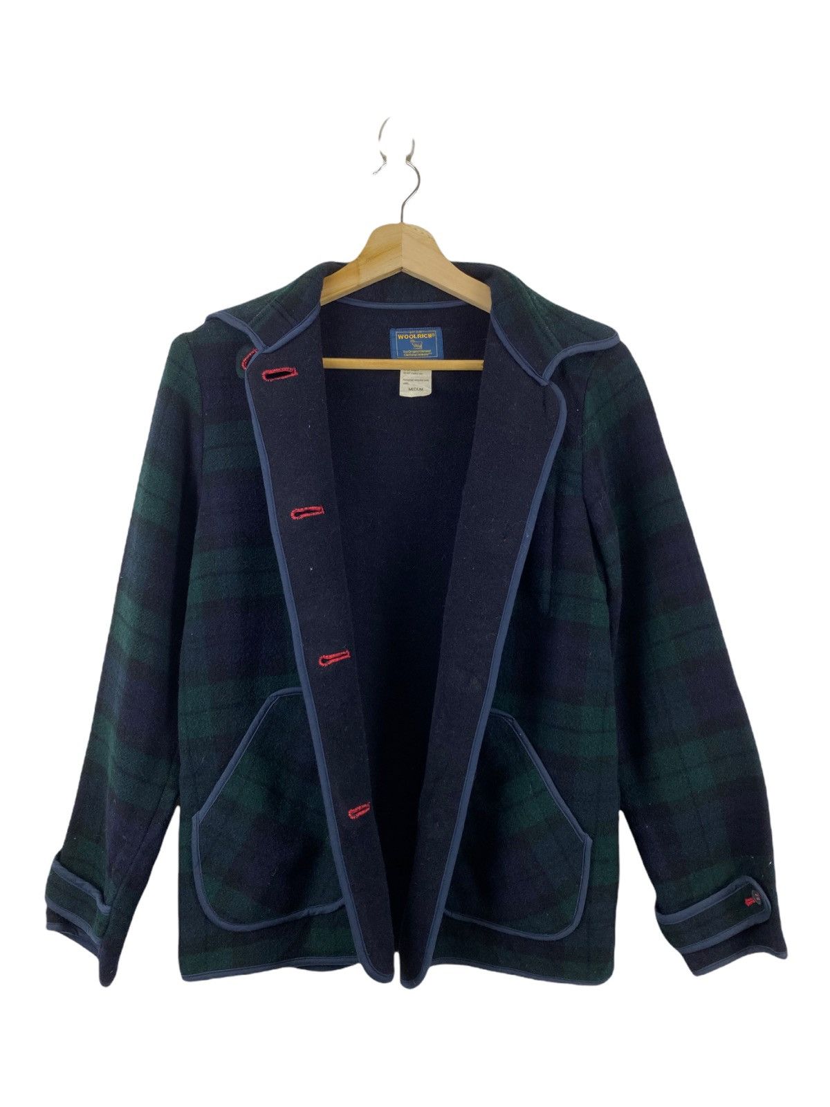 Designer × Woolrich Woolen Mills Woolrich Green tartan jacket Size US M / EU 48-50 / 2 - 4 Thumbnail