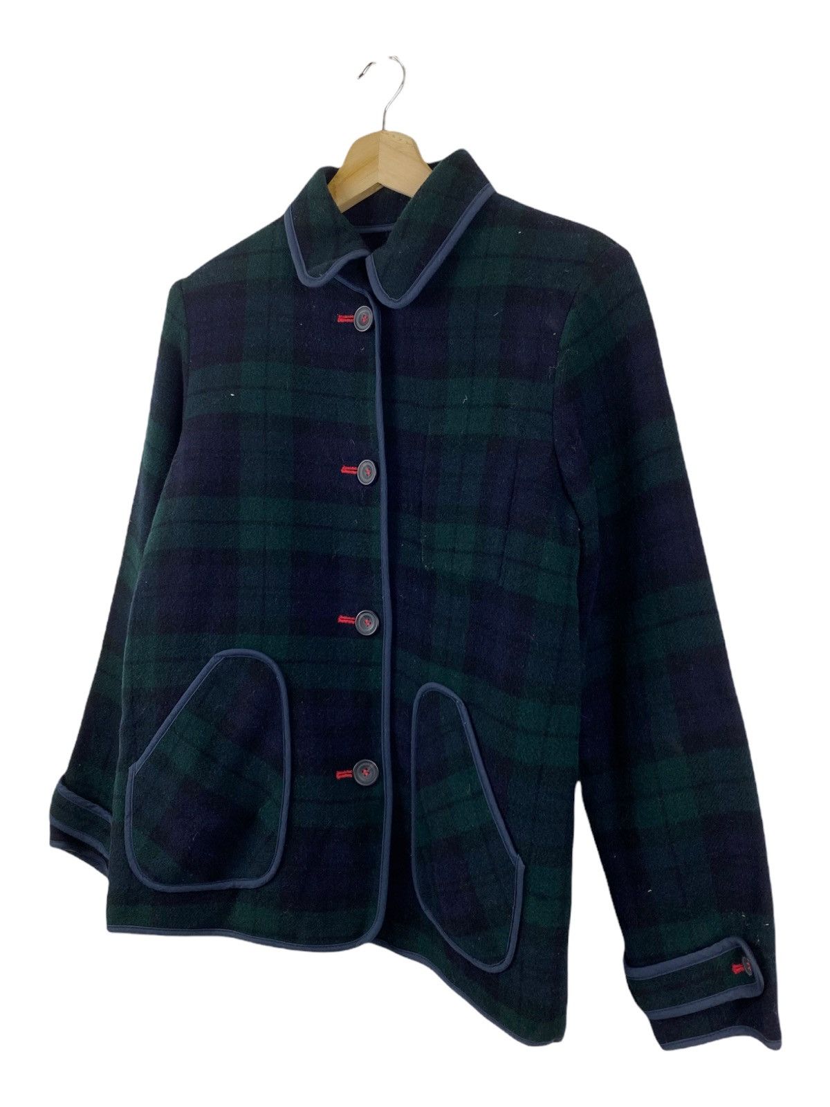 Designer × Woolrich Woolen Mills Woolrich Green tartan jacket Size US M / EU 48-50 / 2 - 3 Thumbnail