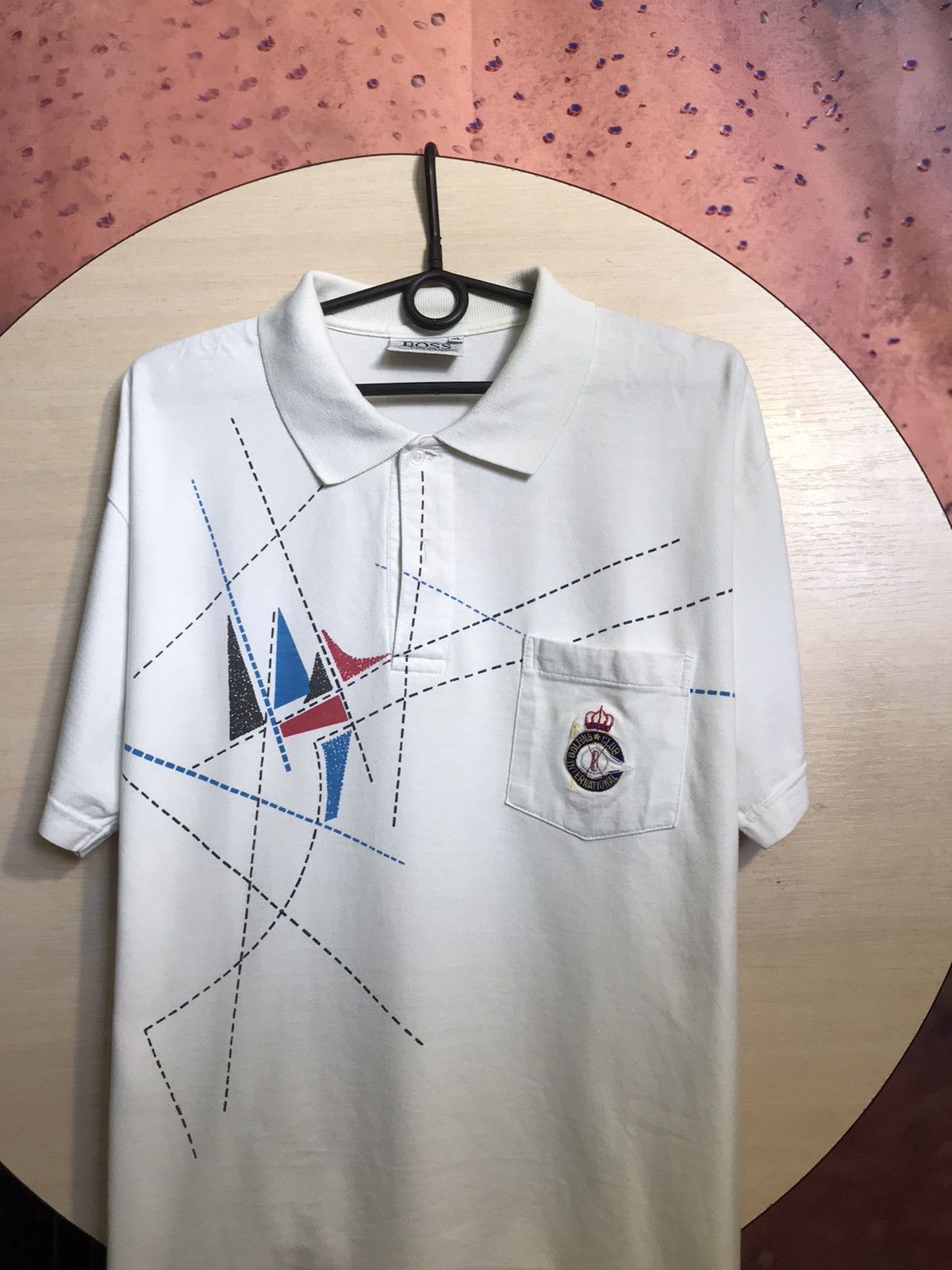 Hugo Boss Hugo boss luxury streetwear polo tee Size US L / EU 52-54 / 3 - 2 Thumbnail