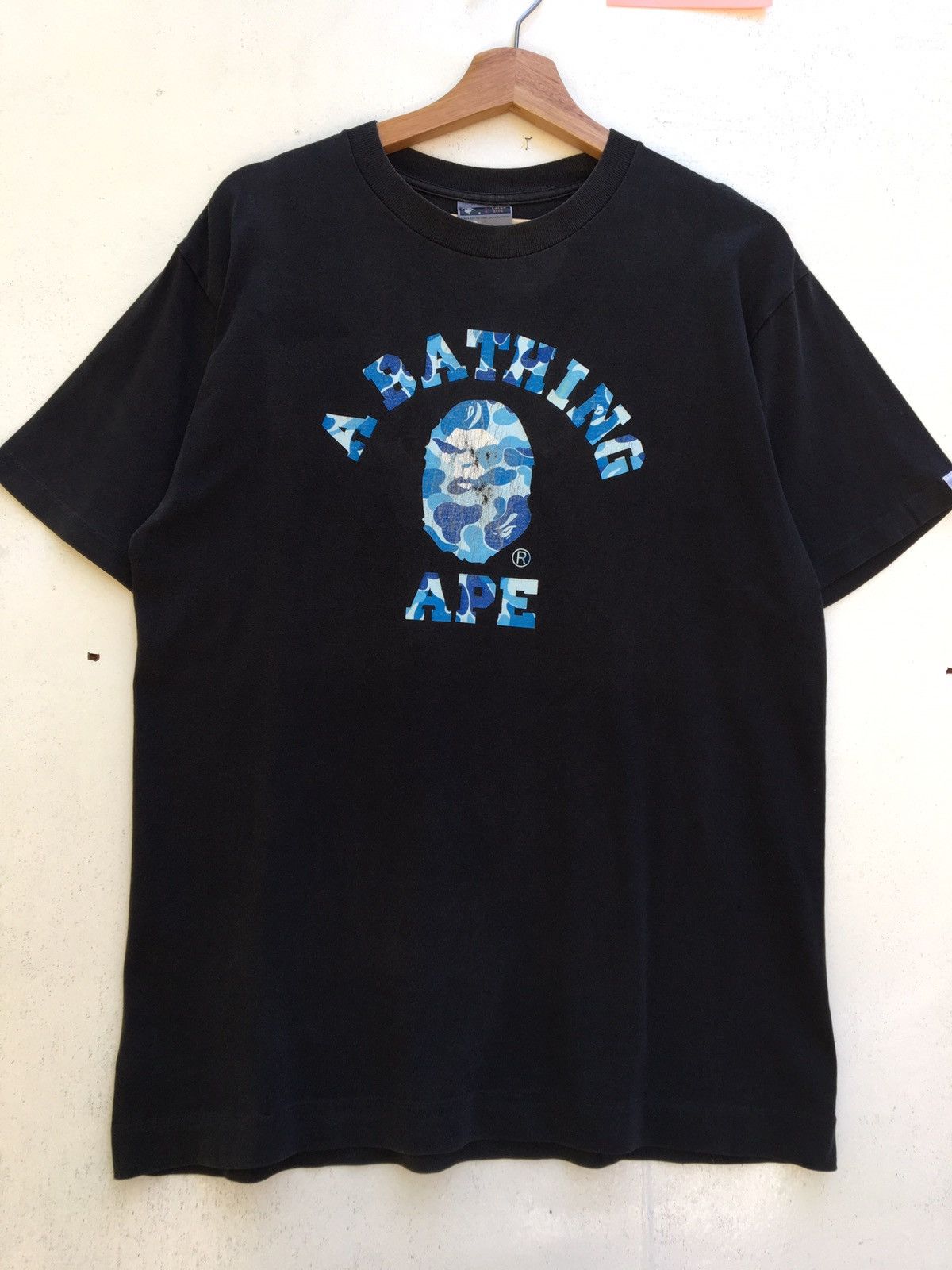Bape Bape ABC Camo College Logo Tee Size US L / EU 52-54 / 3 - 3 Thumbnail
