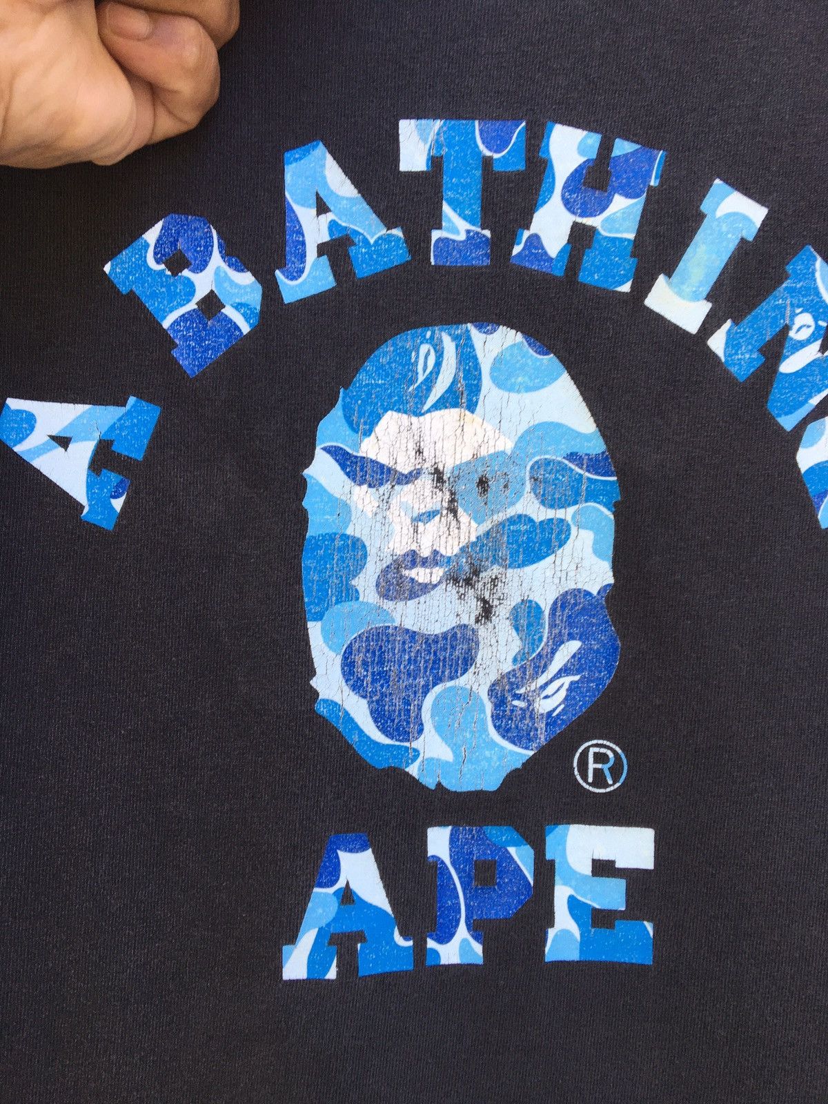Bape Bape ABC Camo College Logo Tee Size US L / EU 52-54 / 3 - 10 Thumbnail