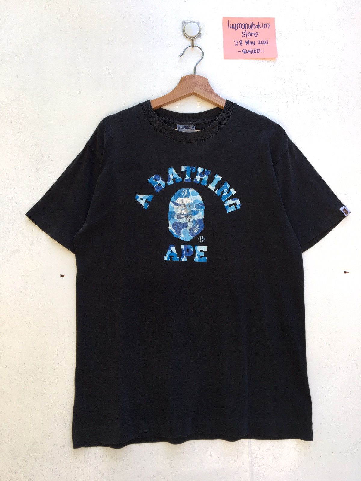 Bape ABC Camo College Logo Tee