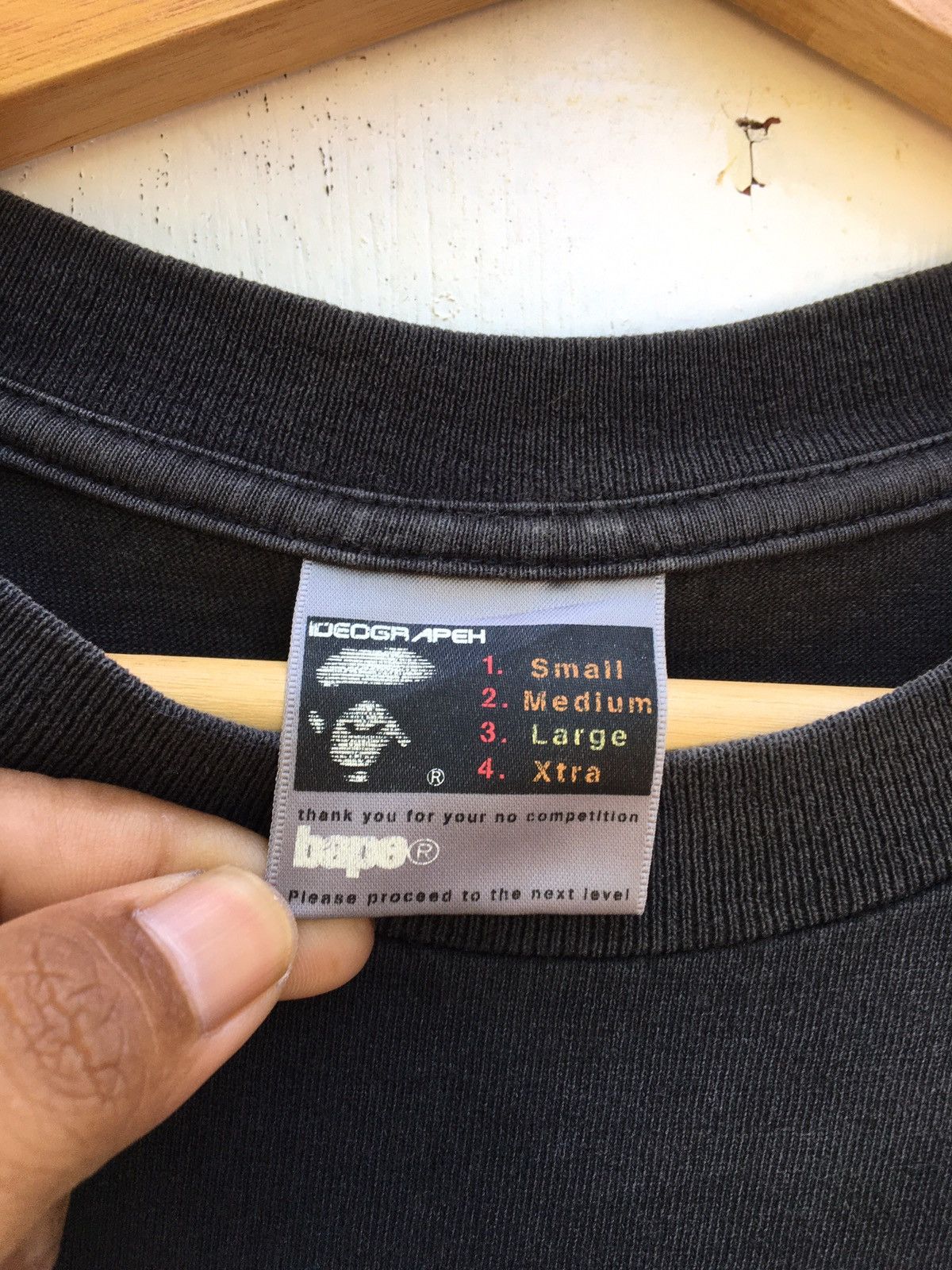Bape Bape ABC Camo College Logo Tee Size US L / EU 52-54 / 3 - 11 Thumbnail