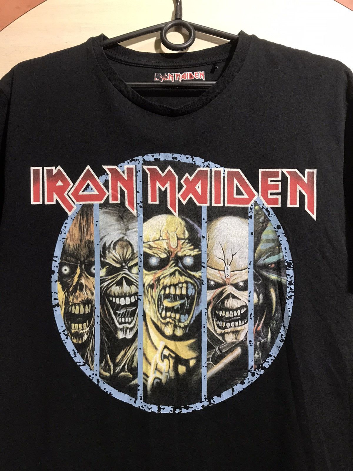 Band Tees Vintage Iron Maiden band rock tee Size US M / EU 48-50 / 2 - 2 Thumbnail