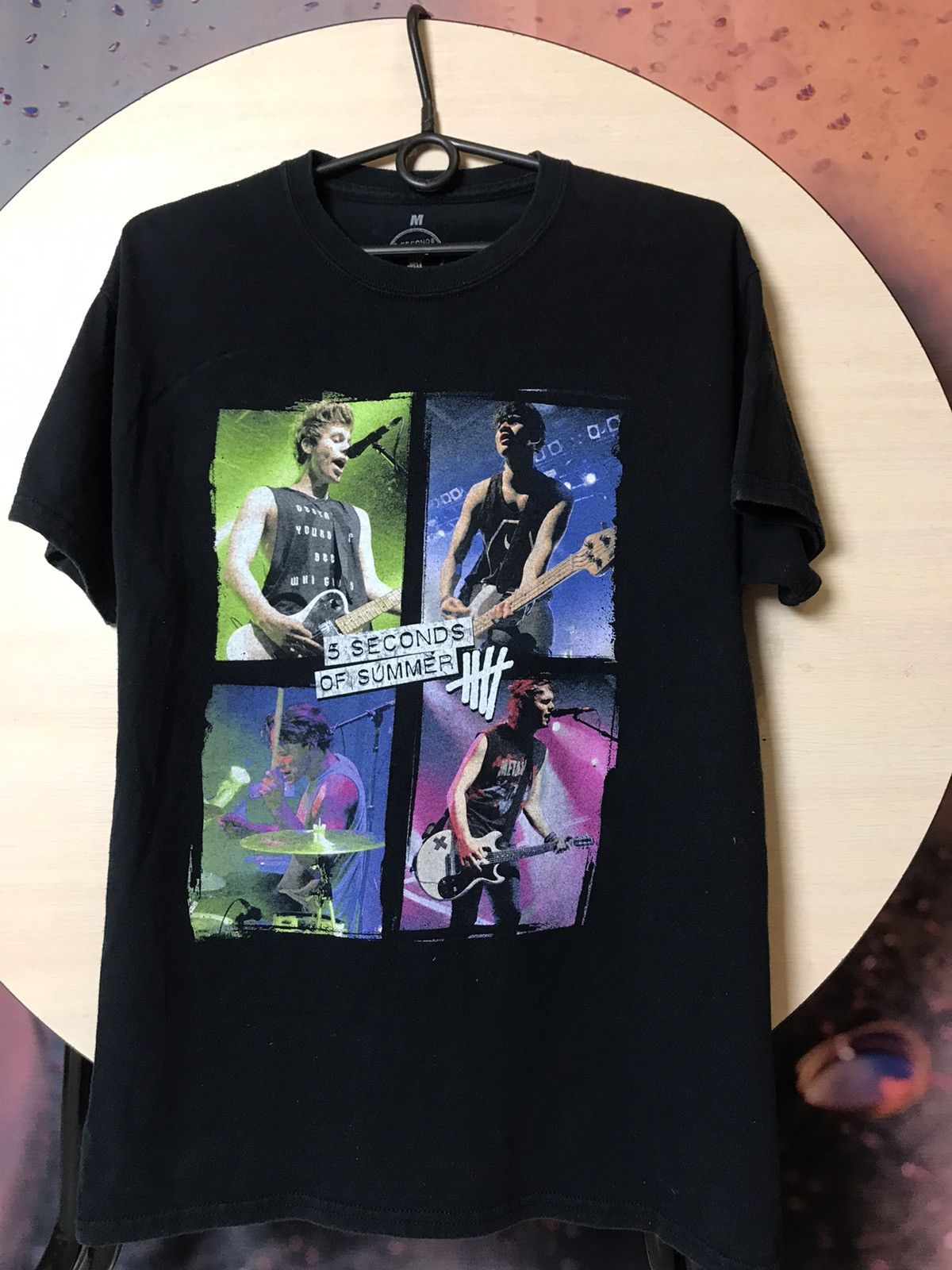 Band Tees Vintage 5 seconds of summer streetwear band tee Size US M / EU 48-50 / 2 - 2 Thumbnail