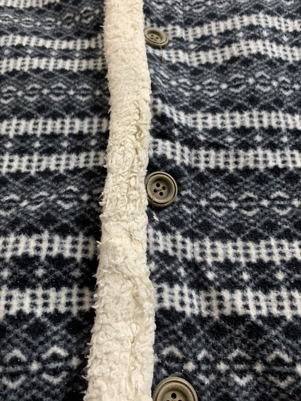 Yohji Yamamoto Yohji Yamamoto Sacsny Y’saccs Fleece Button Sweater Size M / US 6-8 / IT 42-44 - 7 Thumbnail