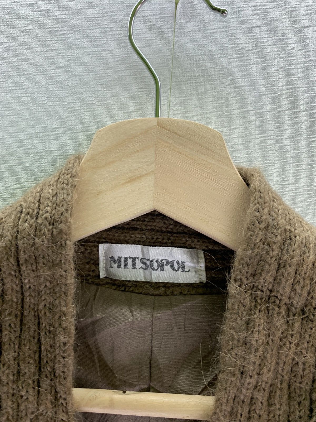 Japanese Brand Vintage JapaneseBrand Mohair Wool Cardigan Button less Size US M / EU 48-50 / 2 - 4 Thumbnail