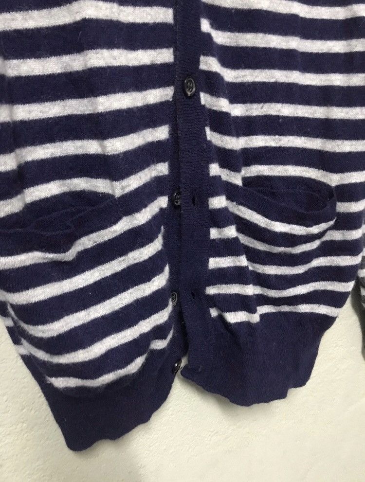 Designer Vintage Katharine Hamnett striped knit Wools Cardigan Size US M / EU 48-50 / 2 - 3 Thumbnail