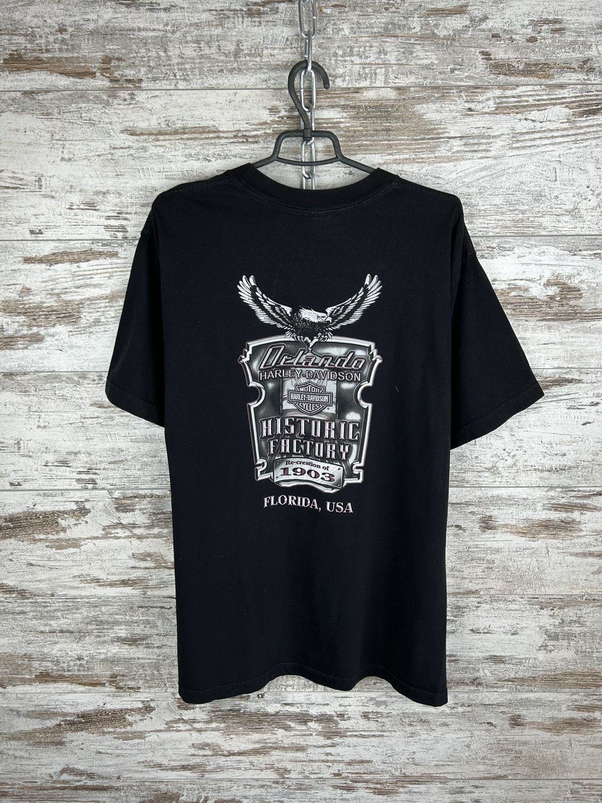 Harley Davidson Mens Vintage Harley Davidson 2006 T Shirt rare tee y2k motor Size US XL / EU 56 / 4 - 11 Thumbnail