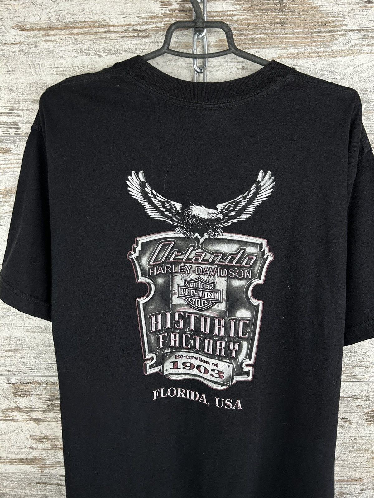 Harley Davidson Mens Vintage Harley Davidson 2006 T Shirt rare tee y2k motor Size US XL / EU 56 / 4 - 12 Thumbnail