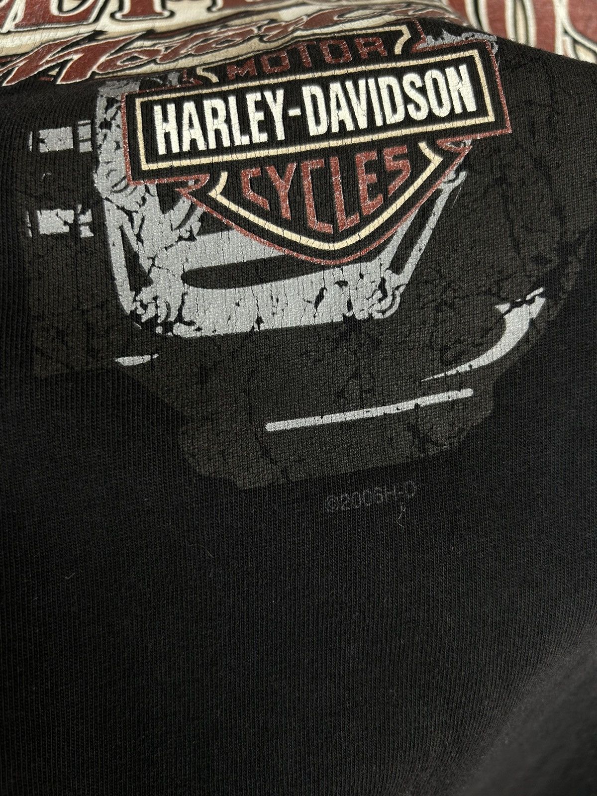 Harley Davidson Mens Vintage Harley Davidson 2006 T Shirt rare tee y2k motor Size US XL / EU 56 / 4 - 5 Thumbnail