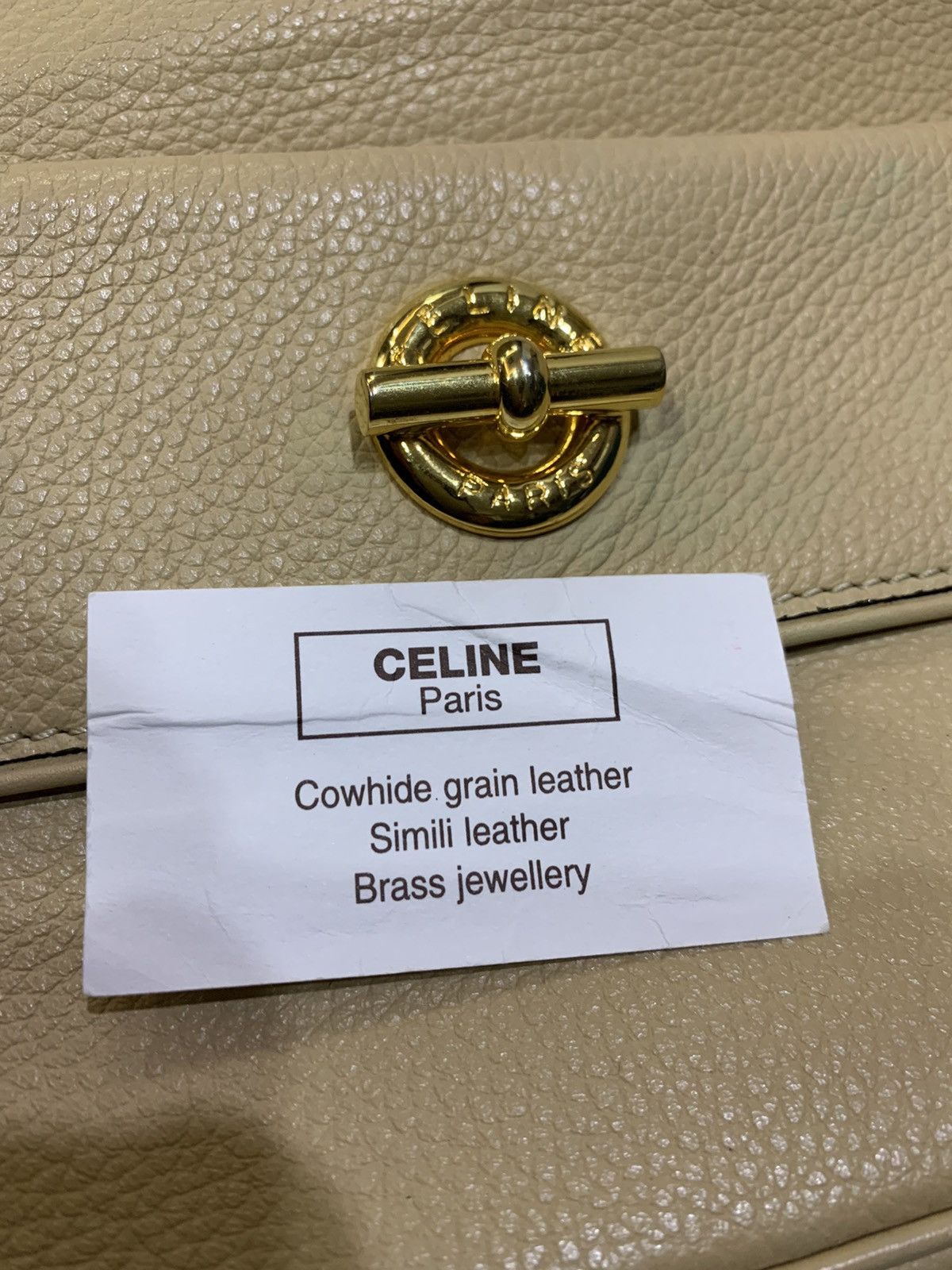 Celine CELINE CIRCLE LOGO PLATE SHOULDER SLING BAG Size ONE SIZE - 5 Thumbnail