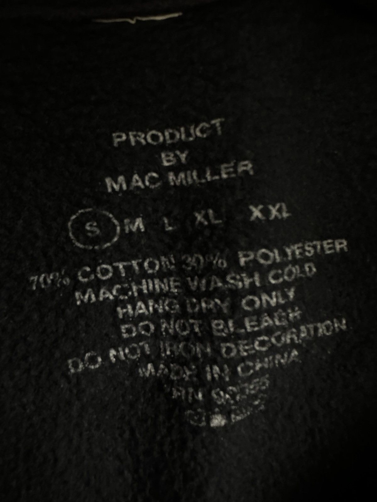 Mac Miller Mac Miller Navy Ying Yang Logo Hoodie Sz. Small Swimming Size US S / EU 44-46 / 1 - 5 Thumbnail
