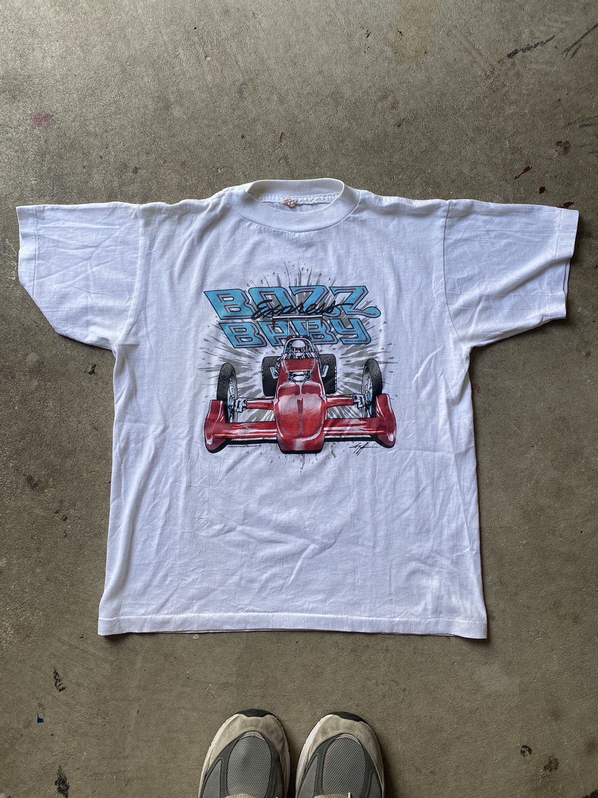 NASCAR × Vintage Vintage 1988 Racecar tee single stitch all over print Size US M / EU 48-50 / 2 - 1 Thumbnail